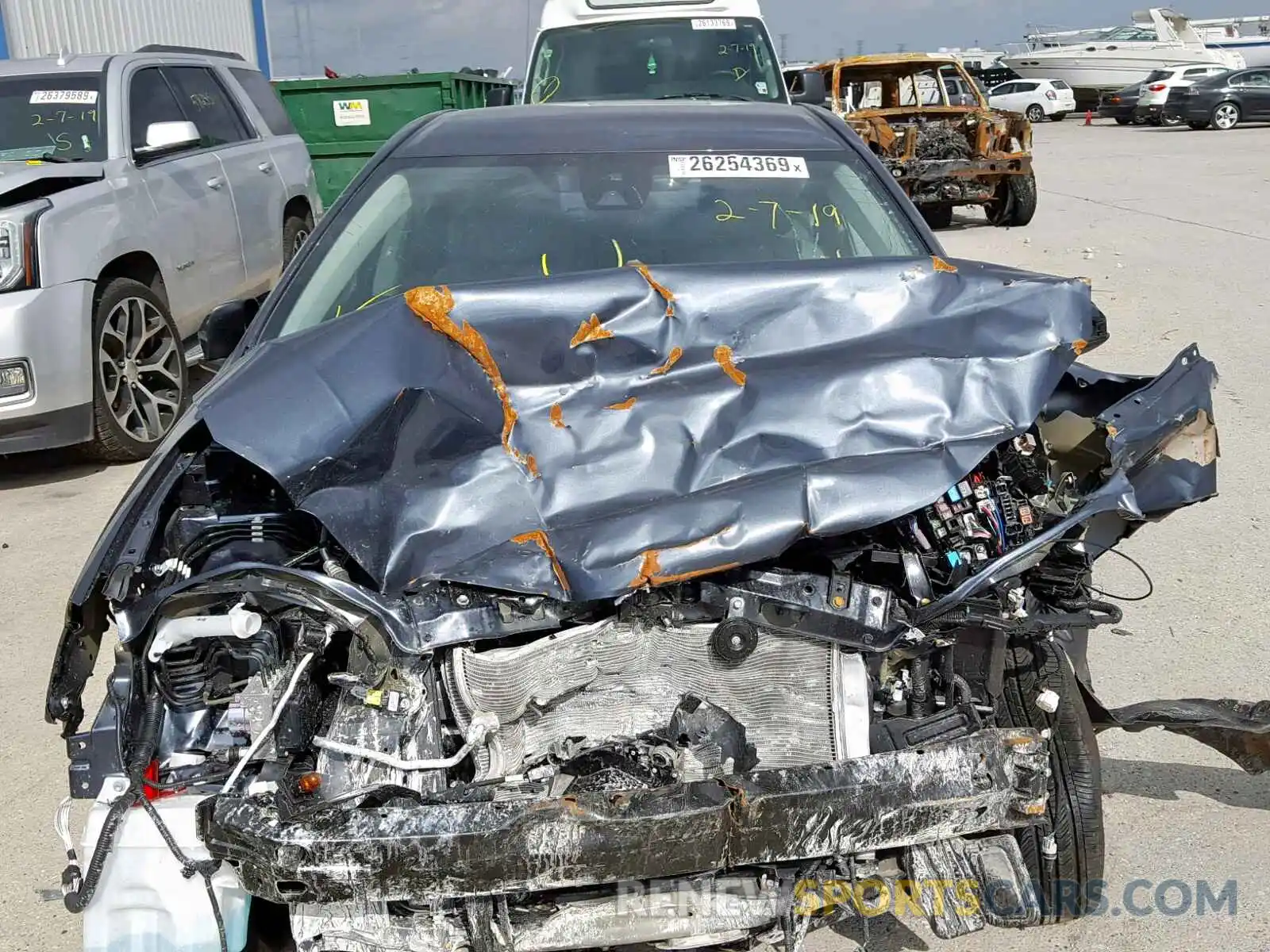 7 Photograph of a damaged car 2T1BURHEXKC210325 TOYOTA COROLLA 2019