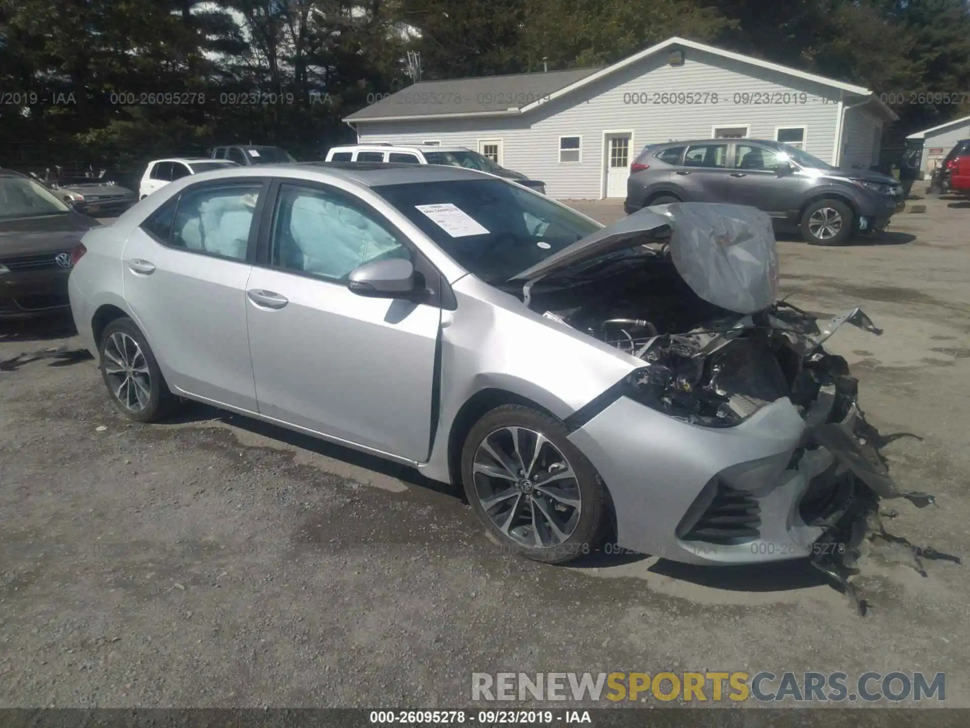 1 Photograph of a damaged car 2T1BURHEXKC210759 TOYOTA COROLLA 2019