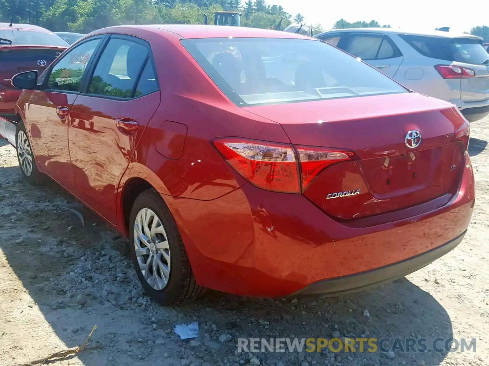 3 Photograph of a damaged car 2T1BURHEXKC211099 TOYOTA COROLLA 2019