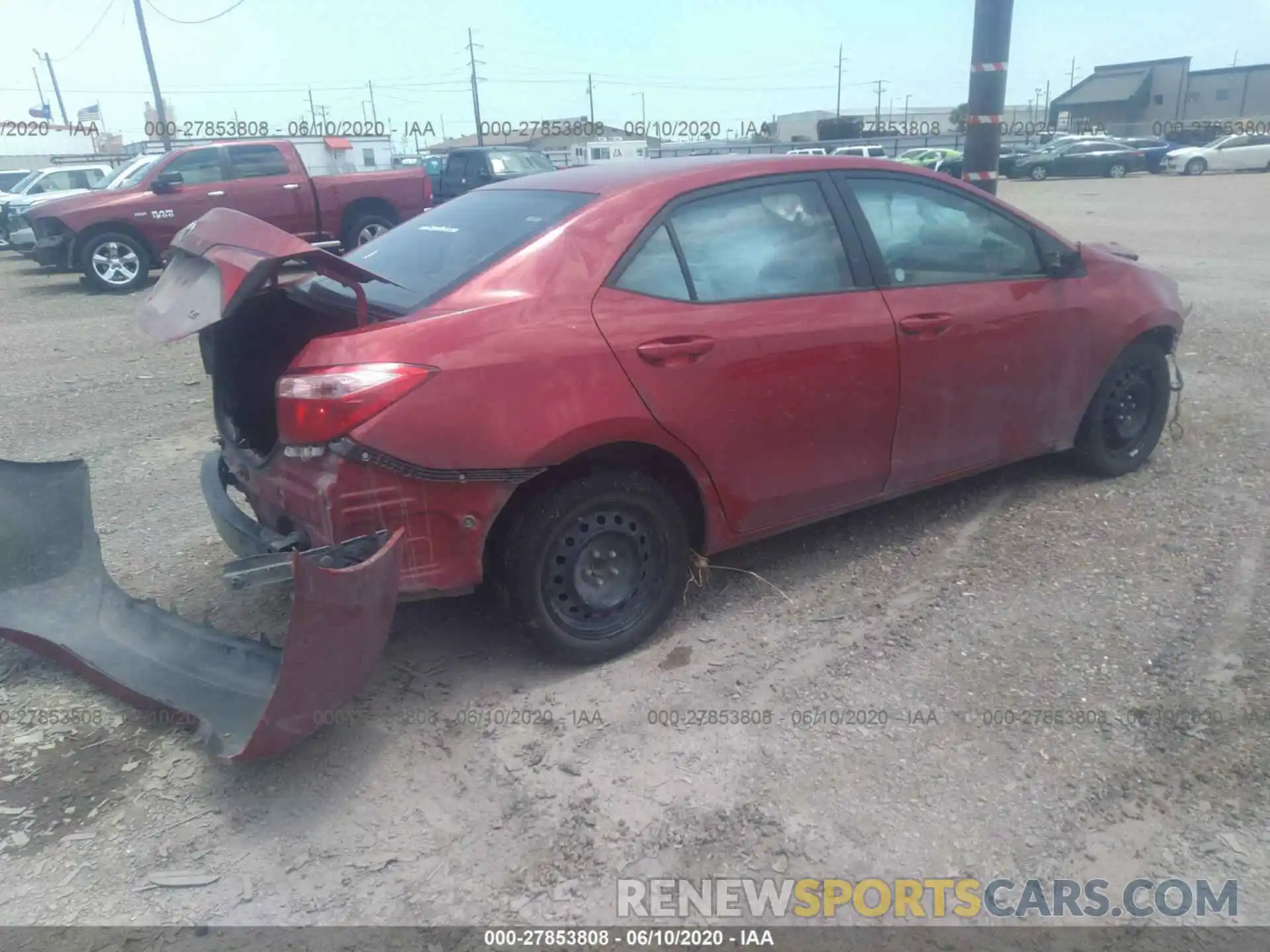 4 Photograph of a damaged car 2T1BURHEXKC212169 TOYOTA COROLLA 2019