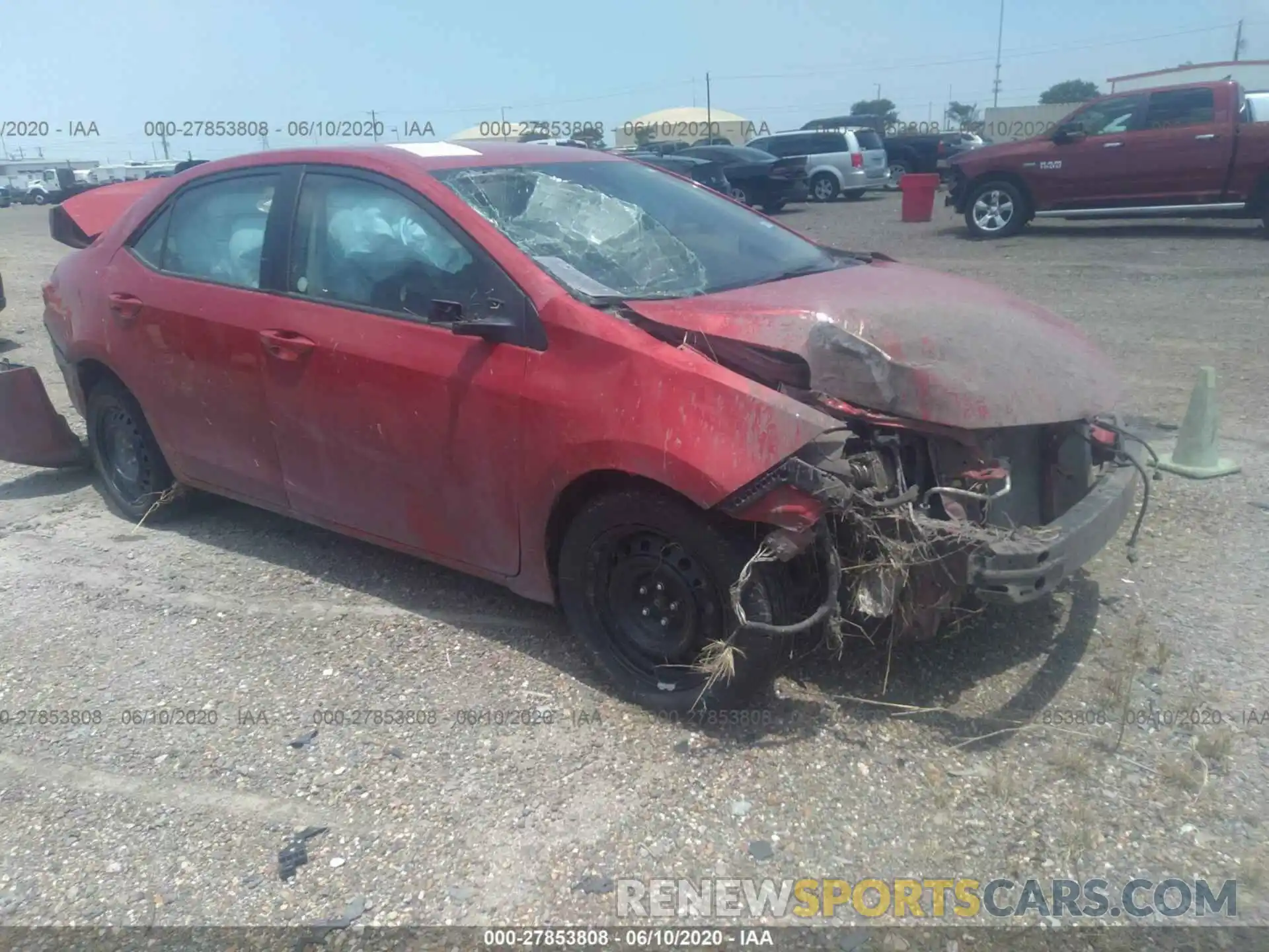 6 Photograph of a damaged car 2T1BURHEXKC212169 TOYOTA COROLLA 2019