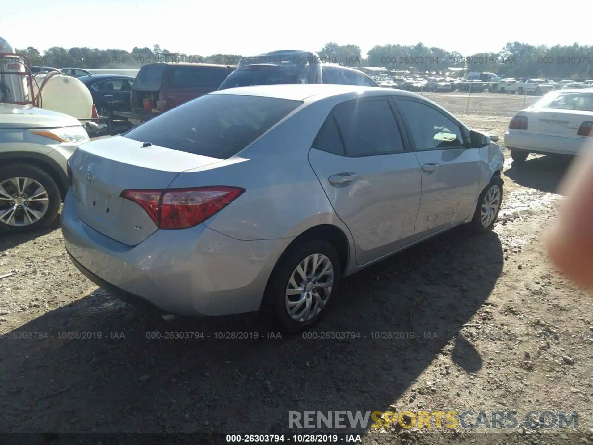 4 Photograph of a damaged car 2T1BURHEXKC212222 TOYOTA COROLLA 2019