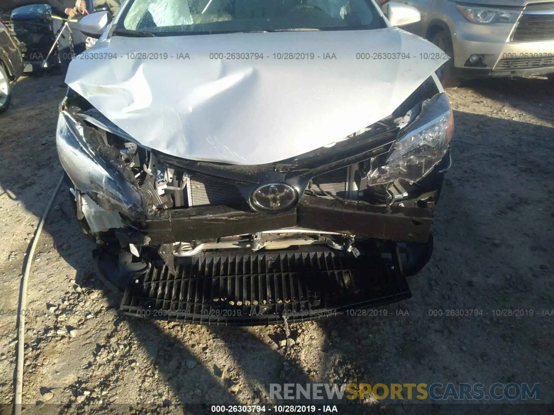 6 Photograph of a damaged car 2T1BURHEXKC212222 TOYOTA COROLLA 2019