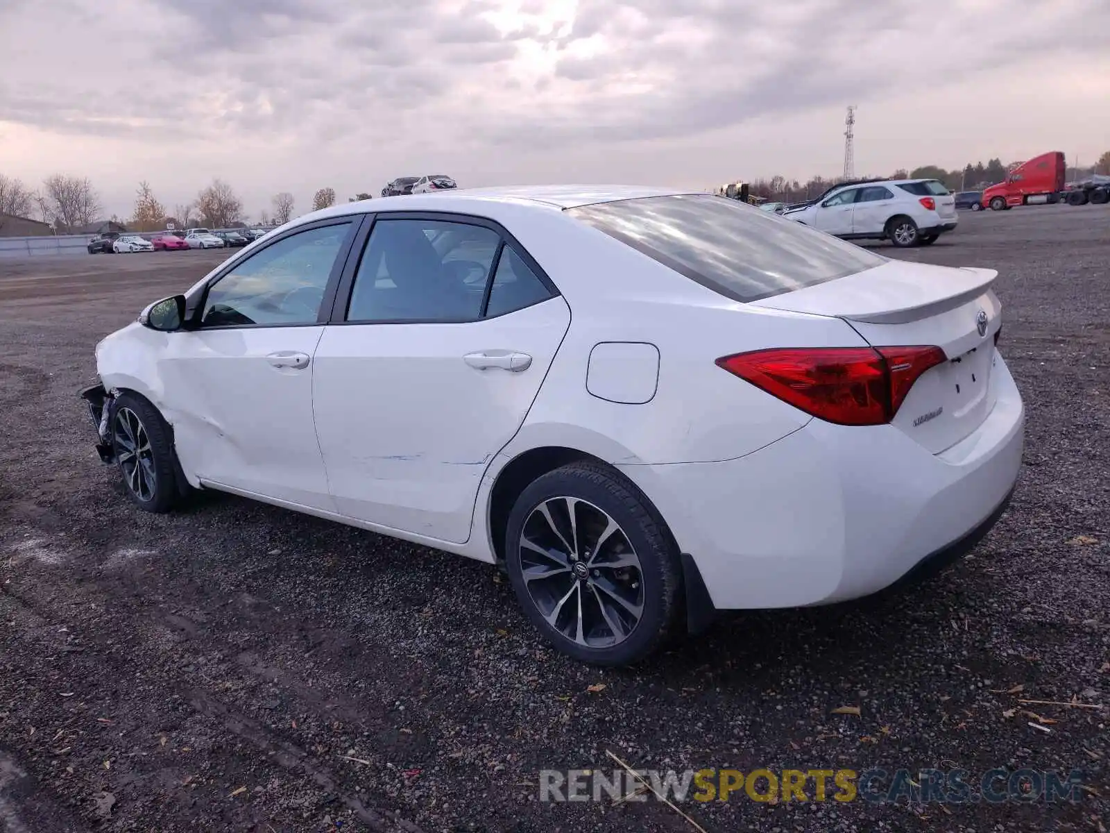 3 Photograph of a damaged car 2T1BURHEXKC212432 TOYOTA COROLLA 2019