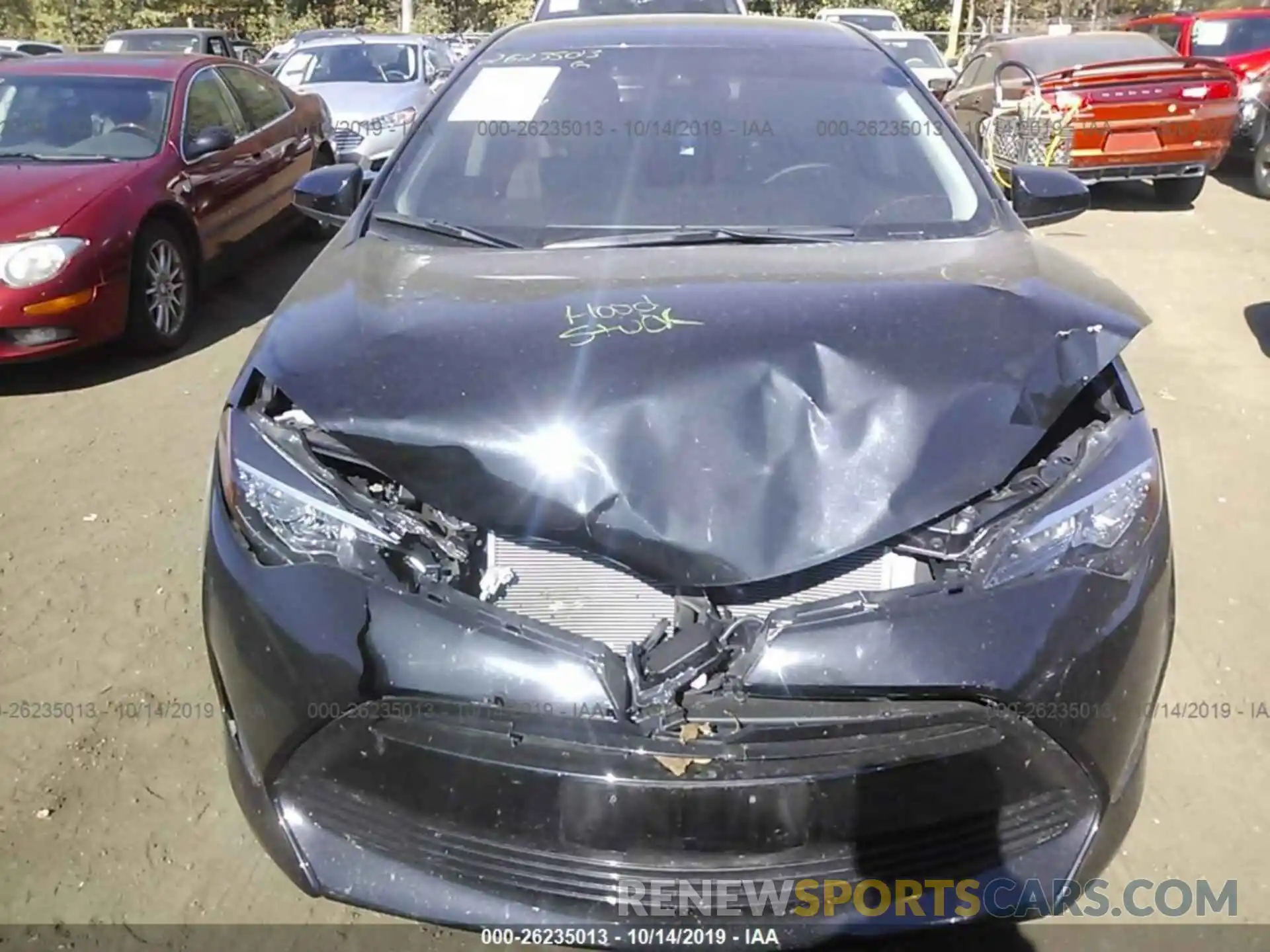 10 Photograph of a damaged car 2T1BURHEXKC213435 TOYOTA COROLLA 2019