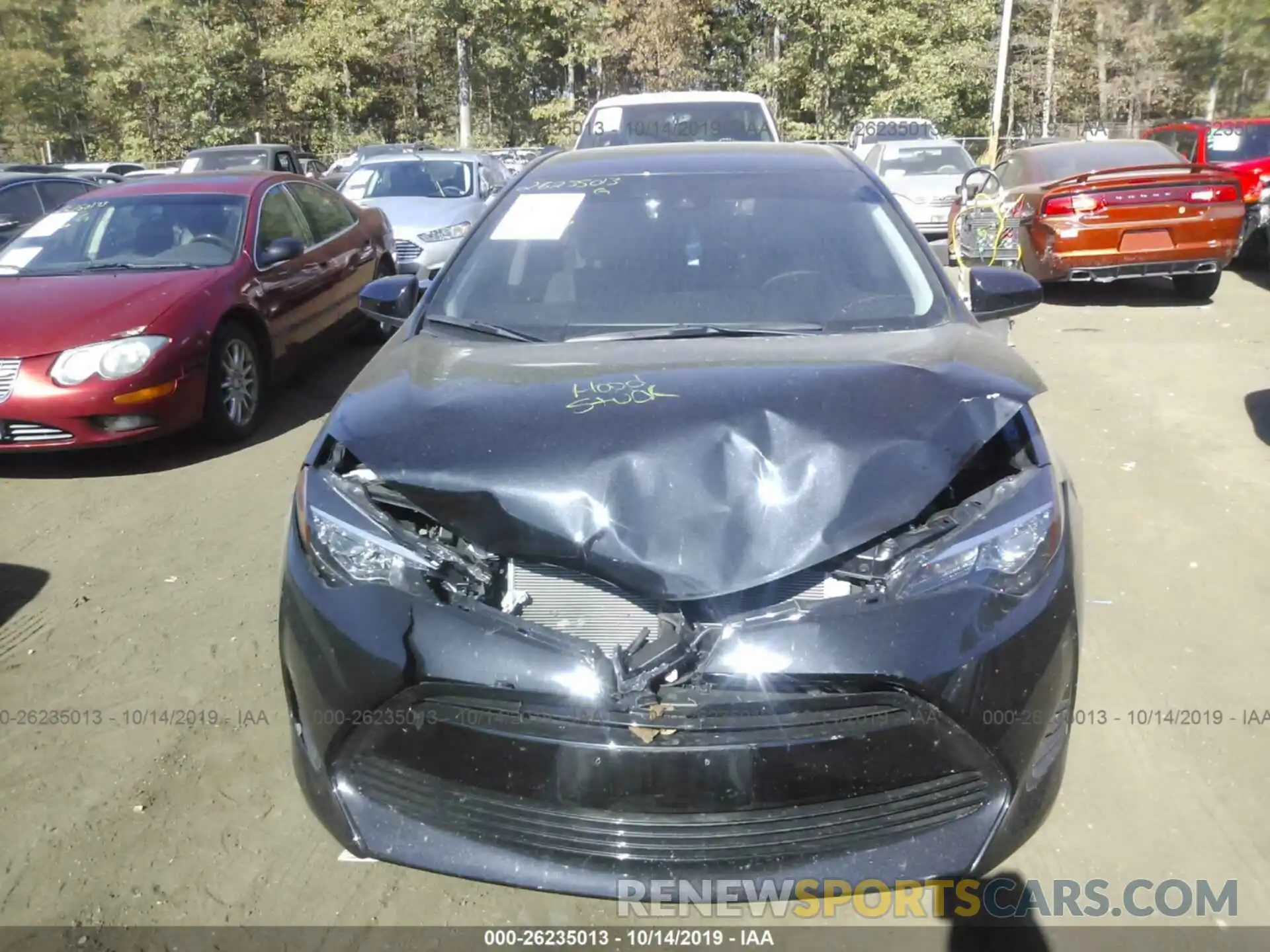 6 Photograph of a damaged car 2T1BURHEXKC213435 TOYOTA COROLLA 2019