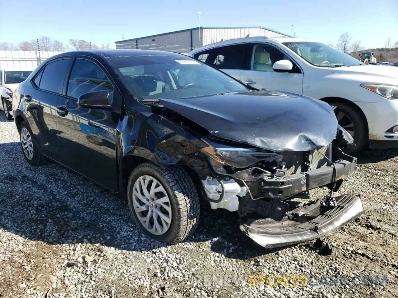 1 Photograph of a damaged car 2T1BURHEXKC213497 TOYOTA COROLLA 2019