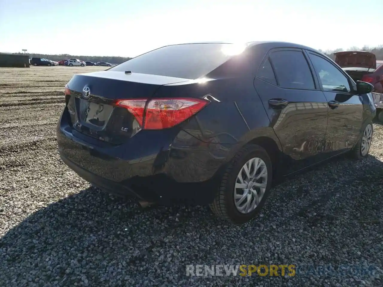 4 Photograph of a damaged car 2T1BURHEXKC213497 TOYOTA COROLLA 2019