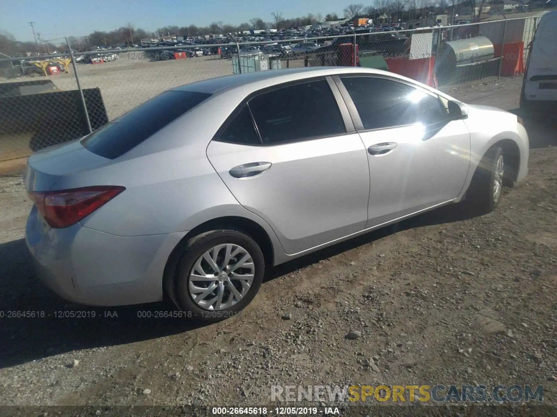 4 Photograph of a damaged car 2T1BURHEXKC213581 TOYOTA COROLLA 2019