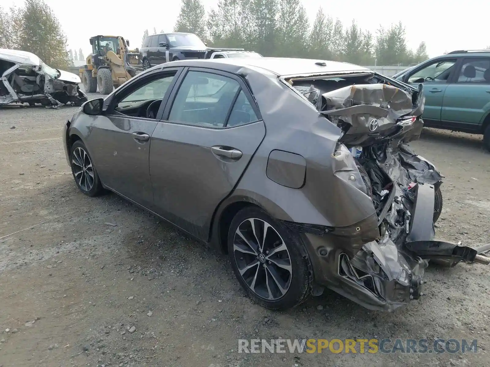 3 Photograph of a damaged car 2T1BURHEXKC213841 TOYOTA COROLLA 2019