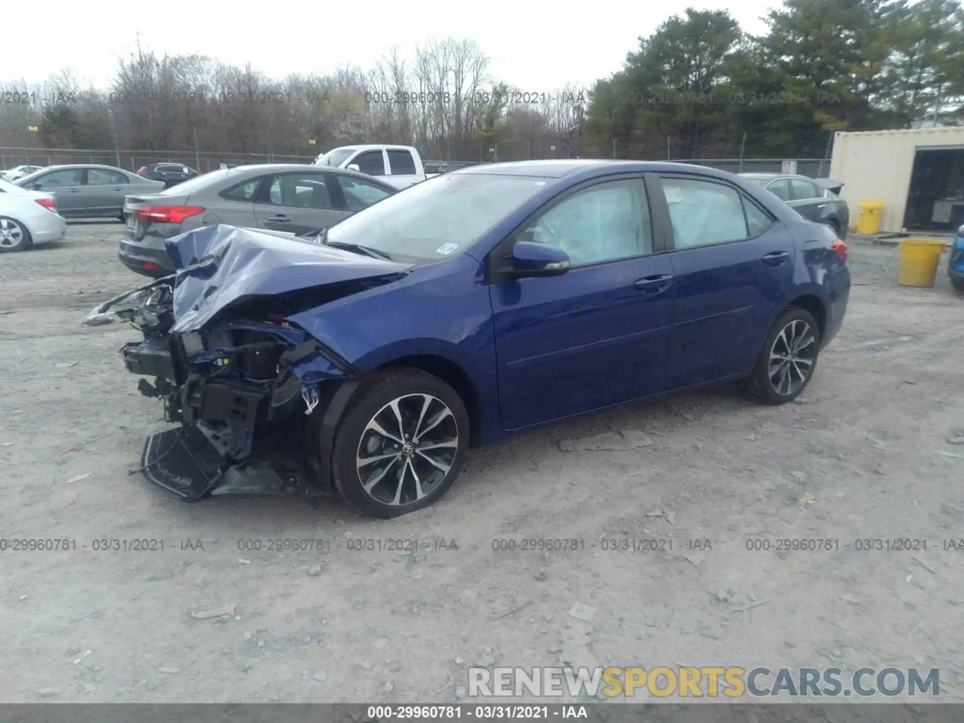 2 Photograph of a damaged car 2T1BURHEXKC214259 TOYOTA COROLLA 2019