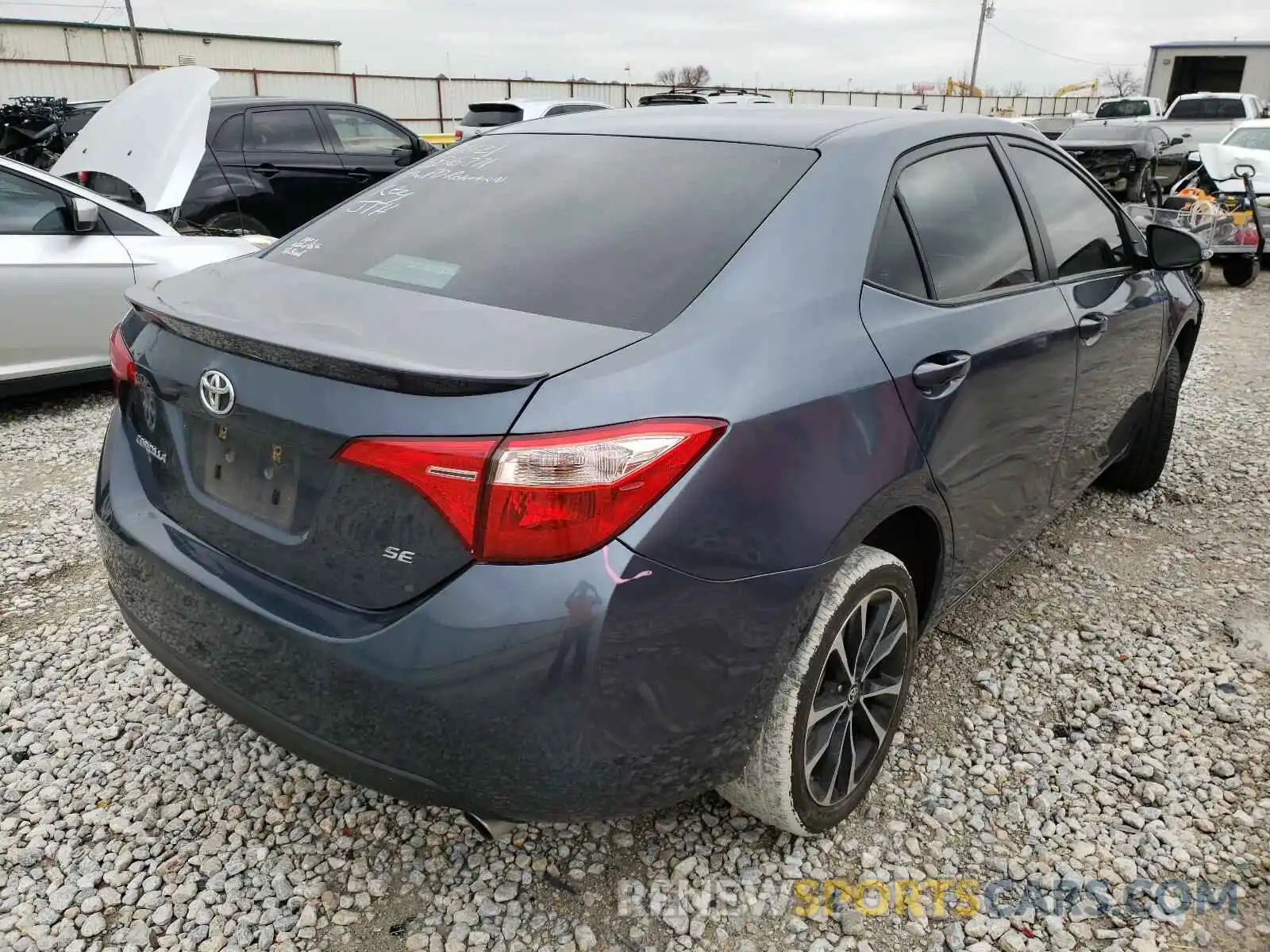 4 Photograph of a damaged car 2T1BURHEXKC214486 TOYOTA COROLLA 2019