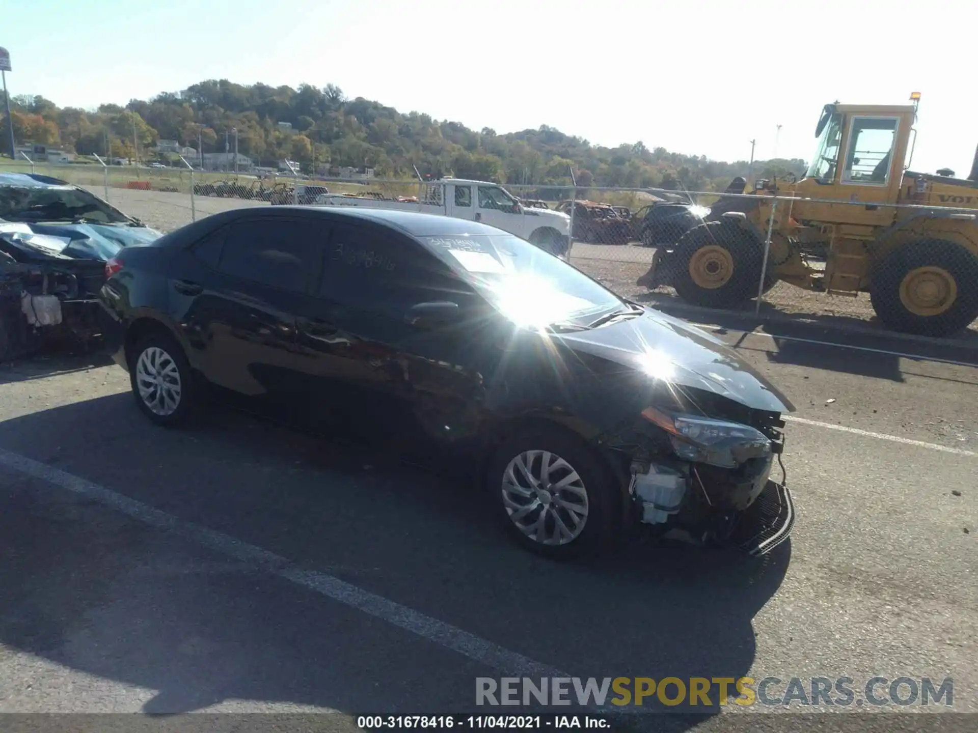 1 Photograph of a damaged car 2T1BURHEXKC214567 TOYOTA COROLLA 2019