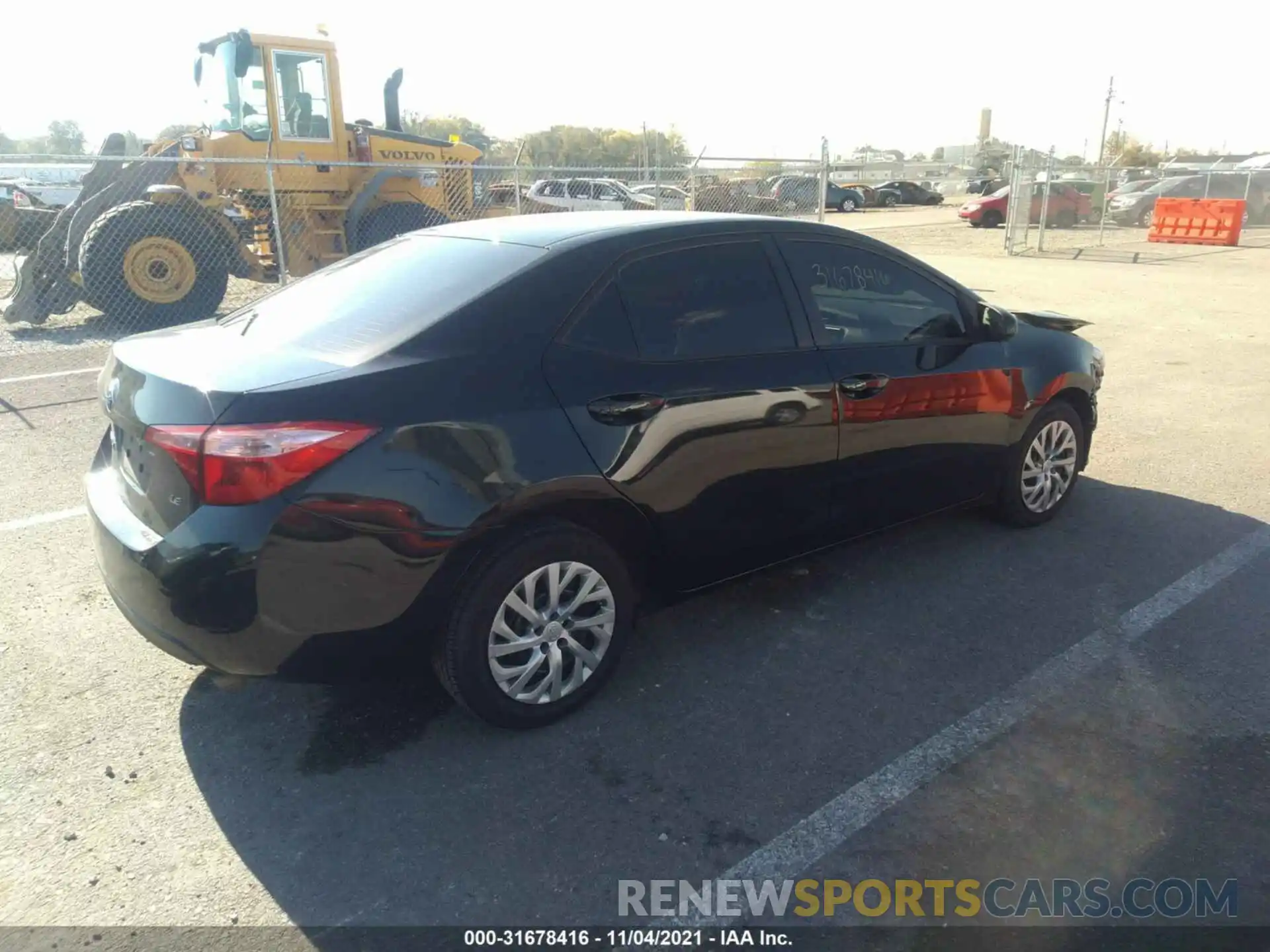 4 Photograph of a damaged car 2T1BURHEXKC214567 TOYOTA COROLLA 2019