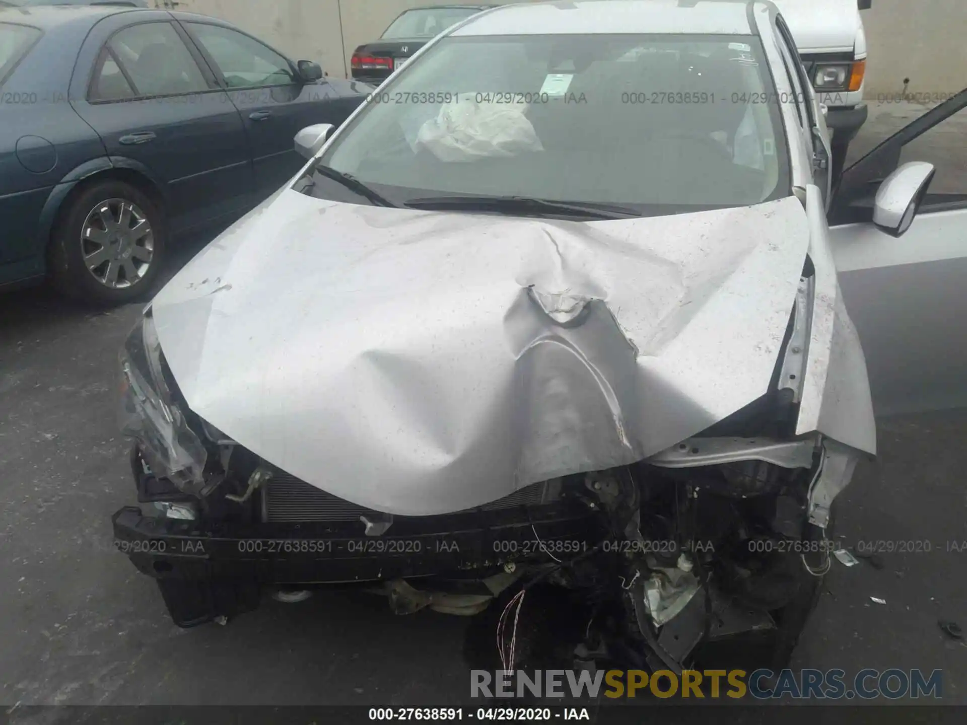 6 Photograph of a damaged car 2T1BURHEXKC214634 TOYOTA COROLLA 2019