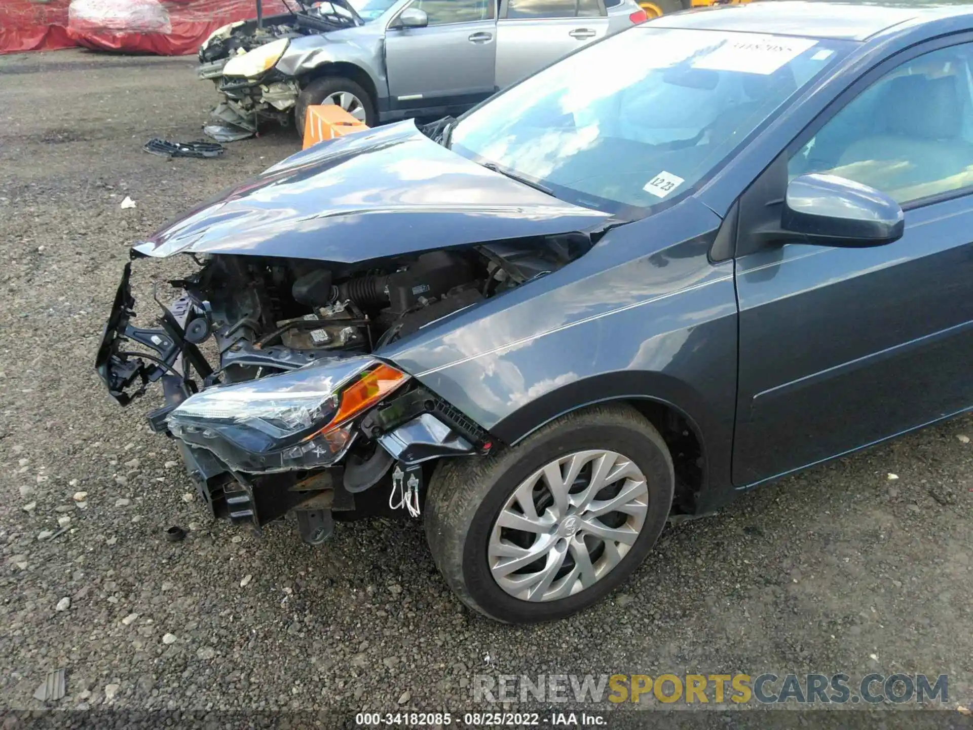 2 Photograph of a damaged car 2T1BURHEXKC214858 TOYOTA COROLLA 2019