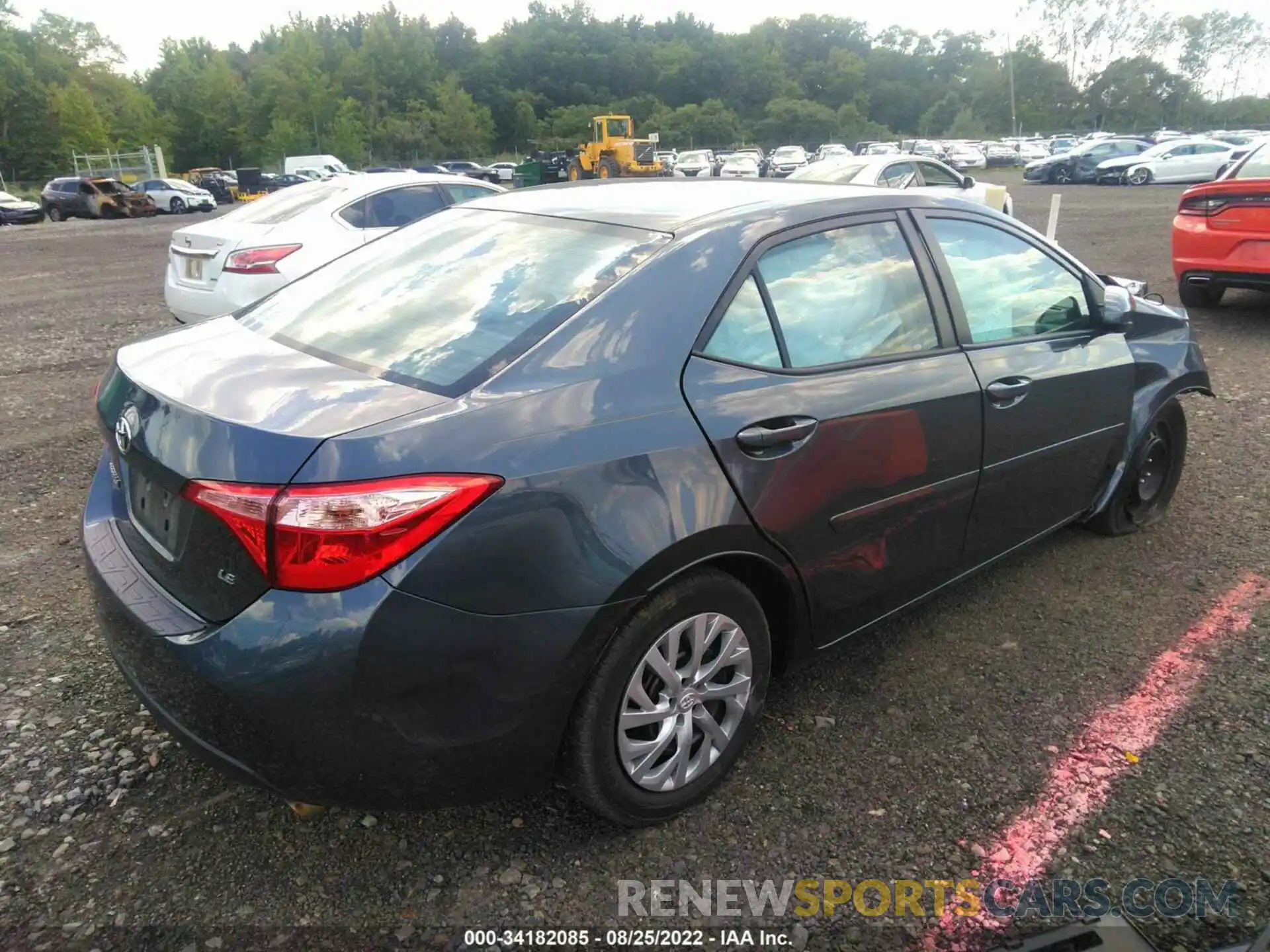 4 Photograph of a damaged car 2T1BURHEXKC214858 TOYOTA COROLLA 2019