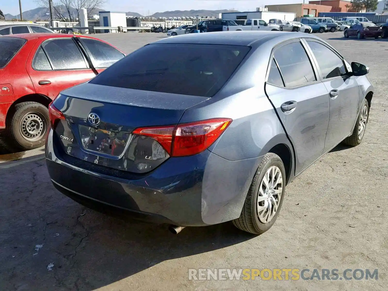 4 Photograph of a damaged car 2T1BURHEXKC215203 TOYOTA COROLLA 2019