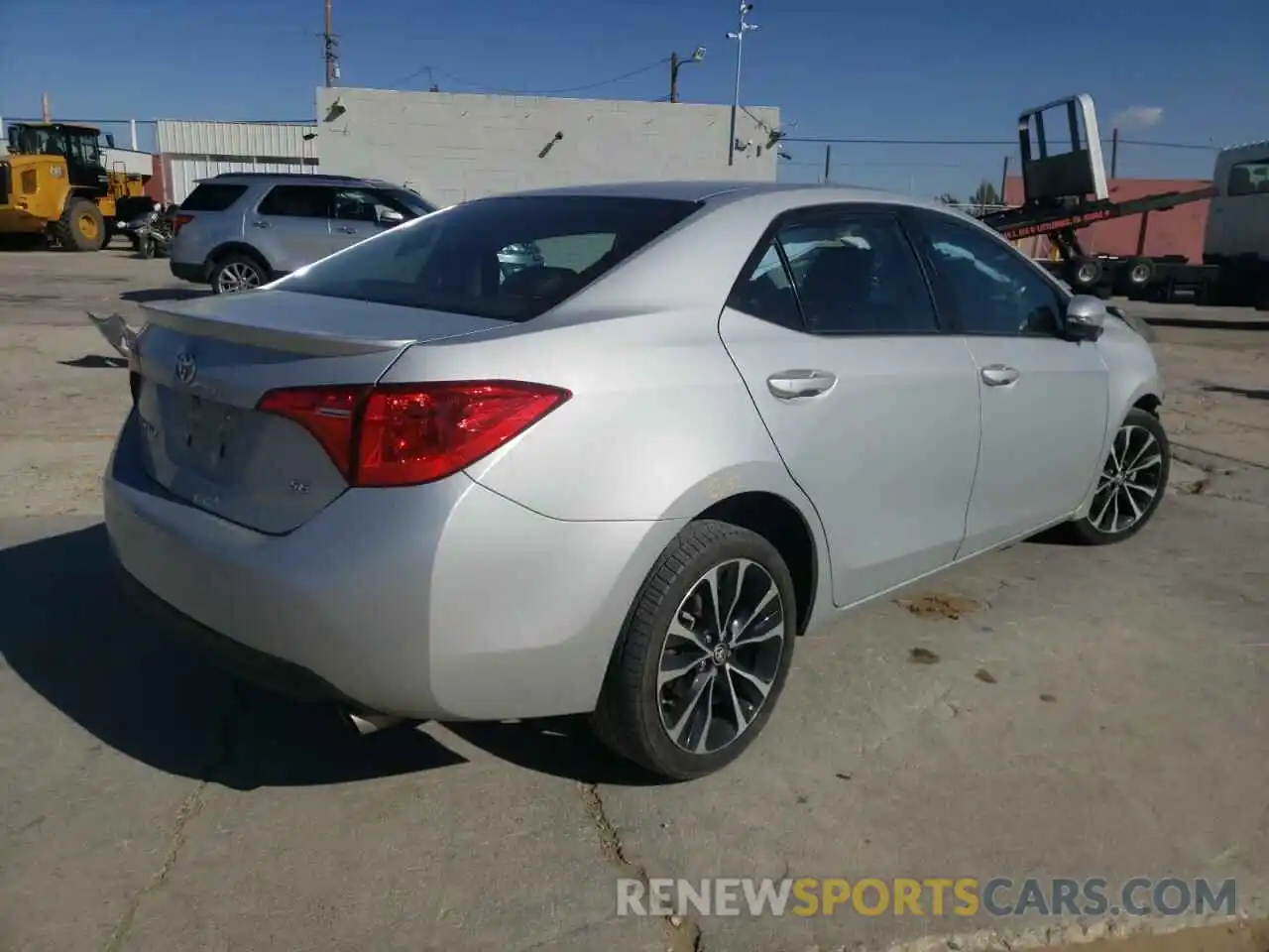 4 Photograph of a damaged car 2T1BURHEXKC215251 TOYOTA COROLLA 2019