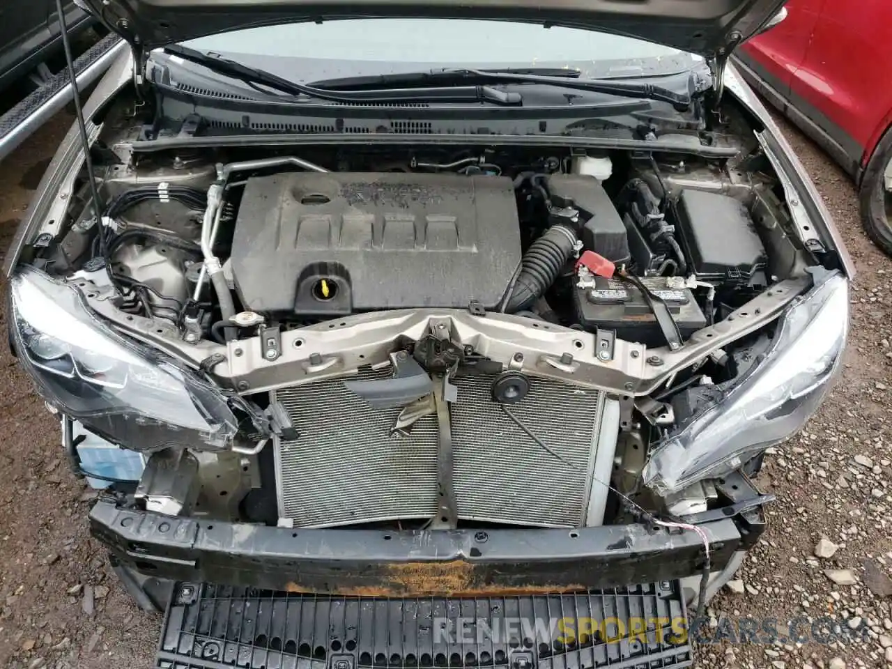 7 Photograph of a damaged car 2T1BURHEXKC215671 TOYOTA COROLLA 2019