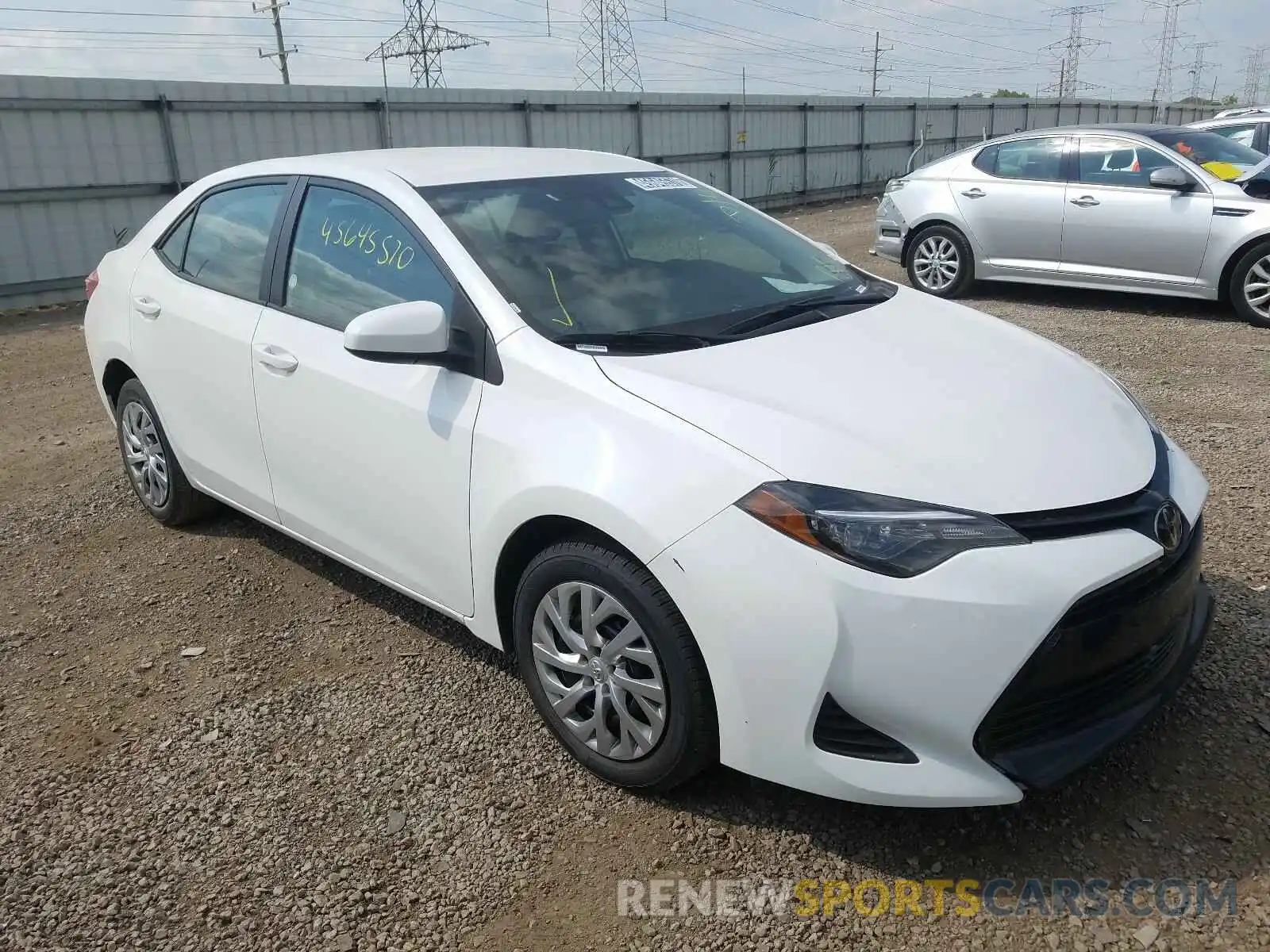 1 Photograph of a damaged car 2T1BURHEXKC216027 TOYOTA COROLLA 2019