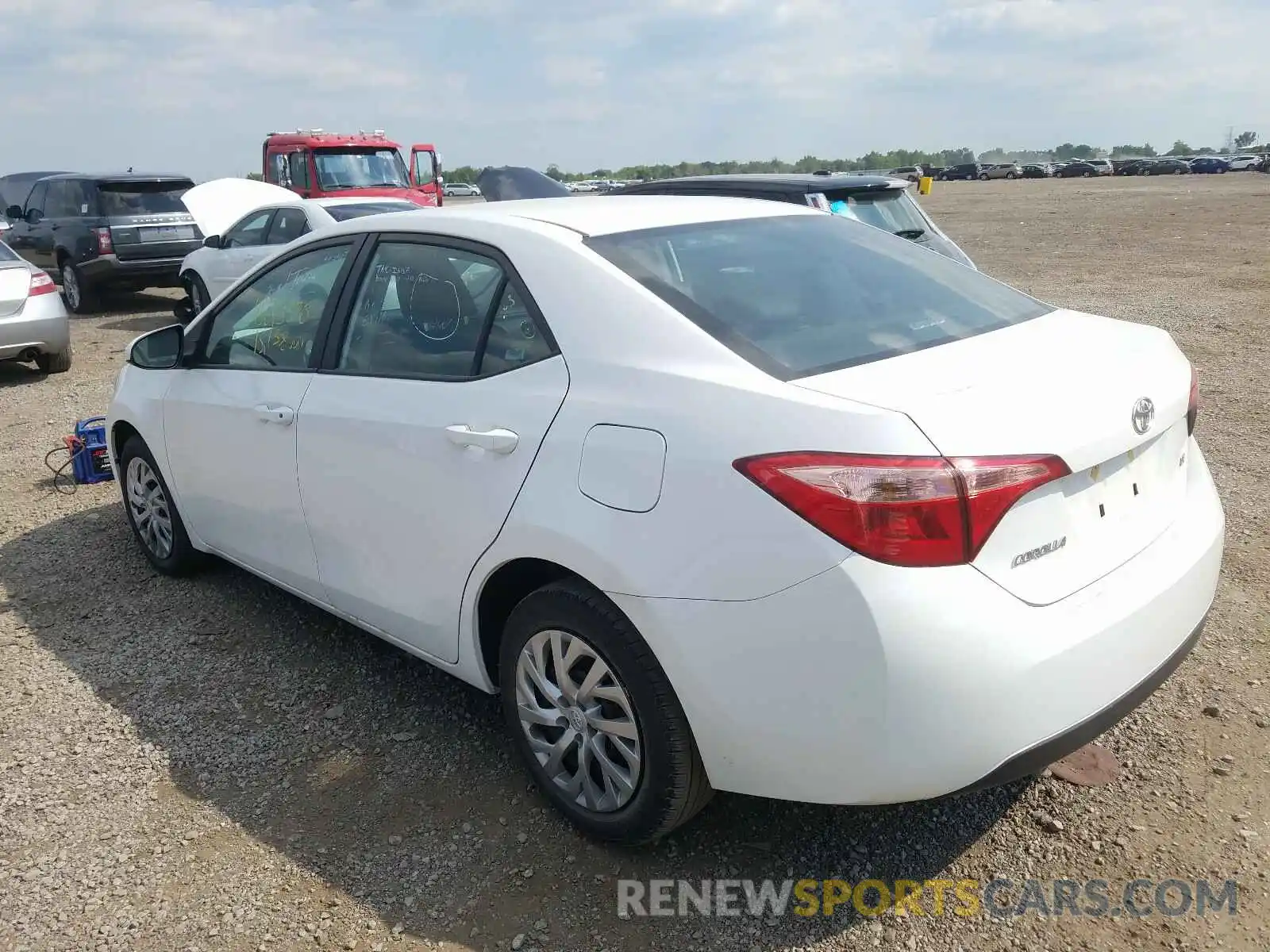 3 Photograph of a damaged car 2T1BURHEXKC216027 TOYOTA COROLLA 2019