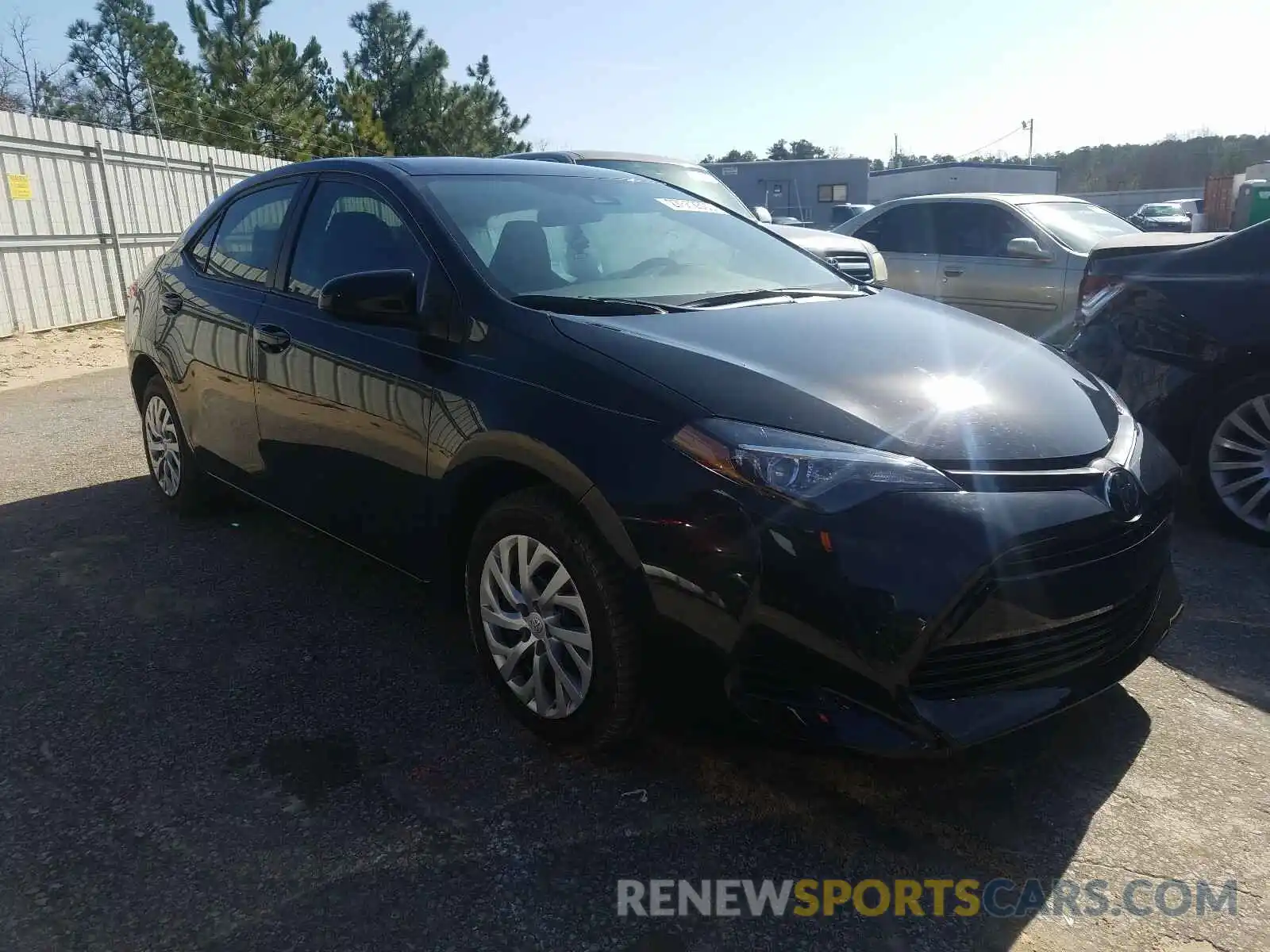 1 Photograph of a damaged car 2T1BURHEXKC216335 TOYOTA COROLLA 2019