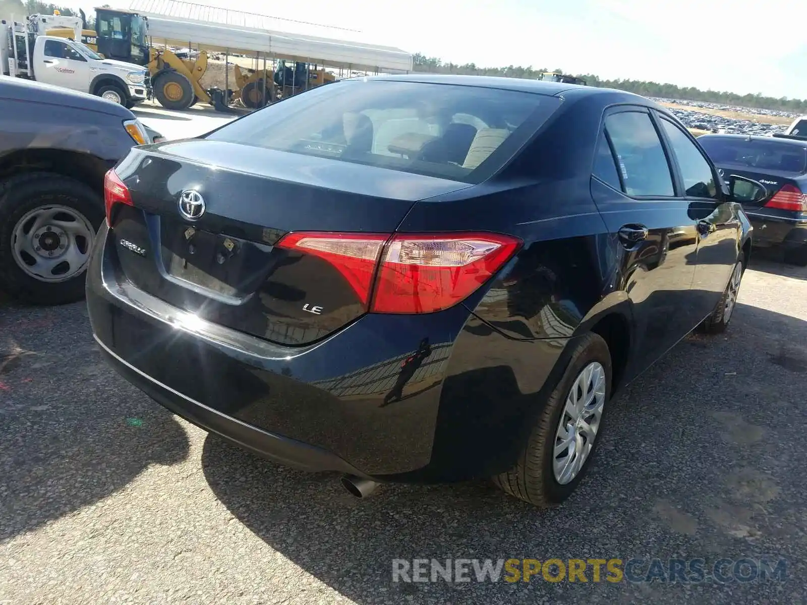 4 Photograph of a damaged car 2T1BURHEXKC216335 TOYOTA COROLLA 2019