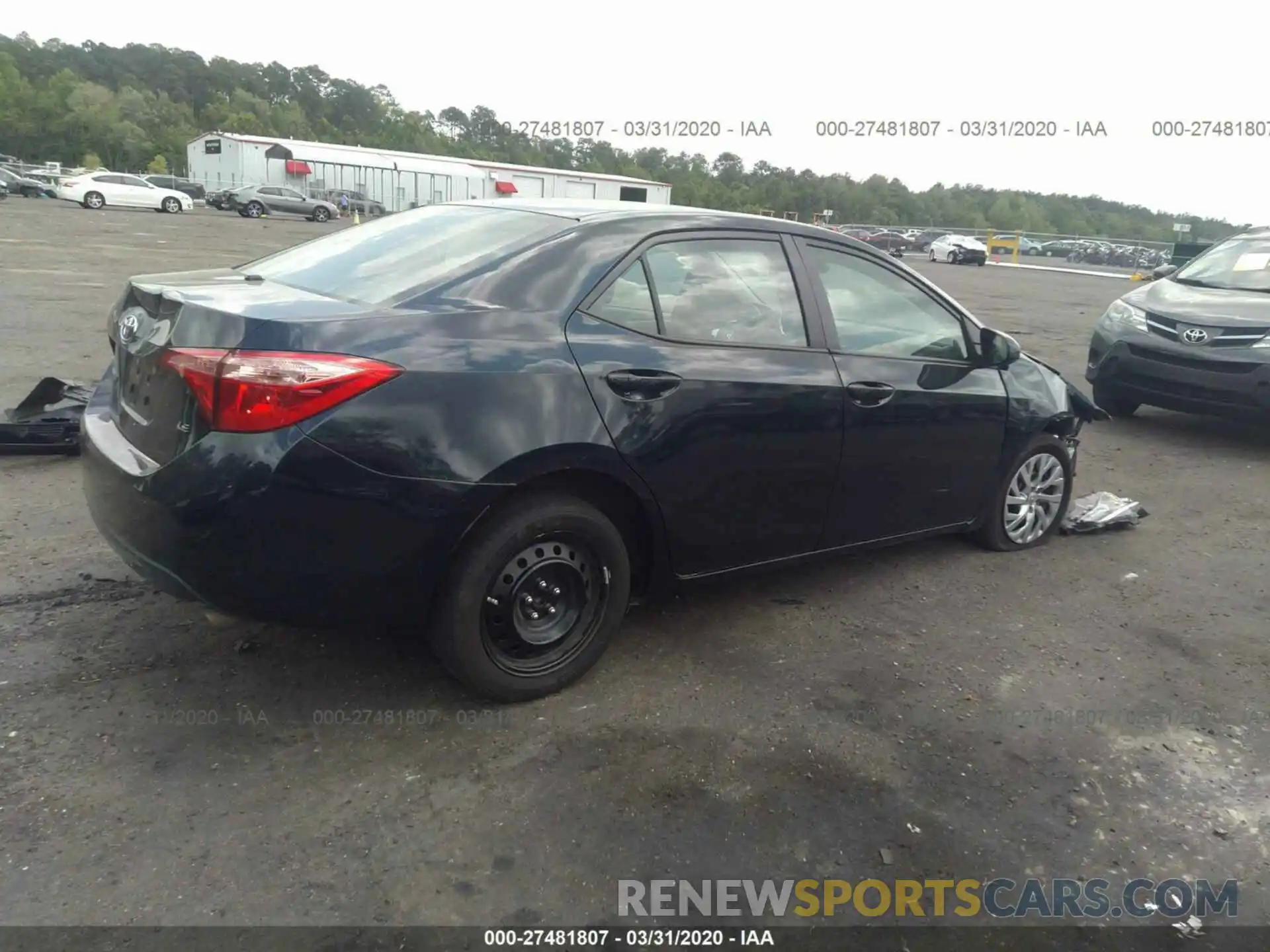 4 Photograph of a damaged car 2T1BURHEXKC217193 TOYOTA COROLLA 2019