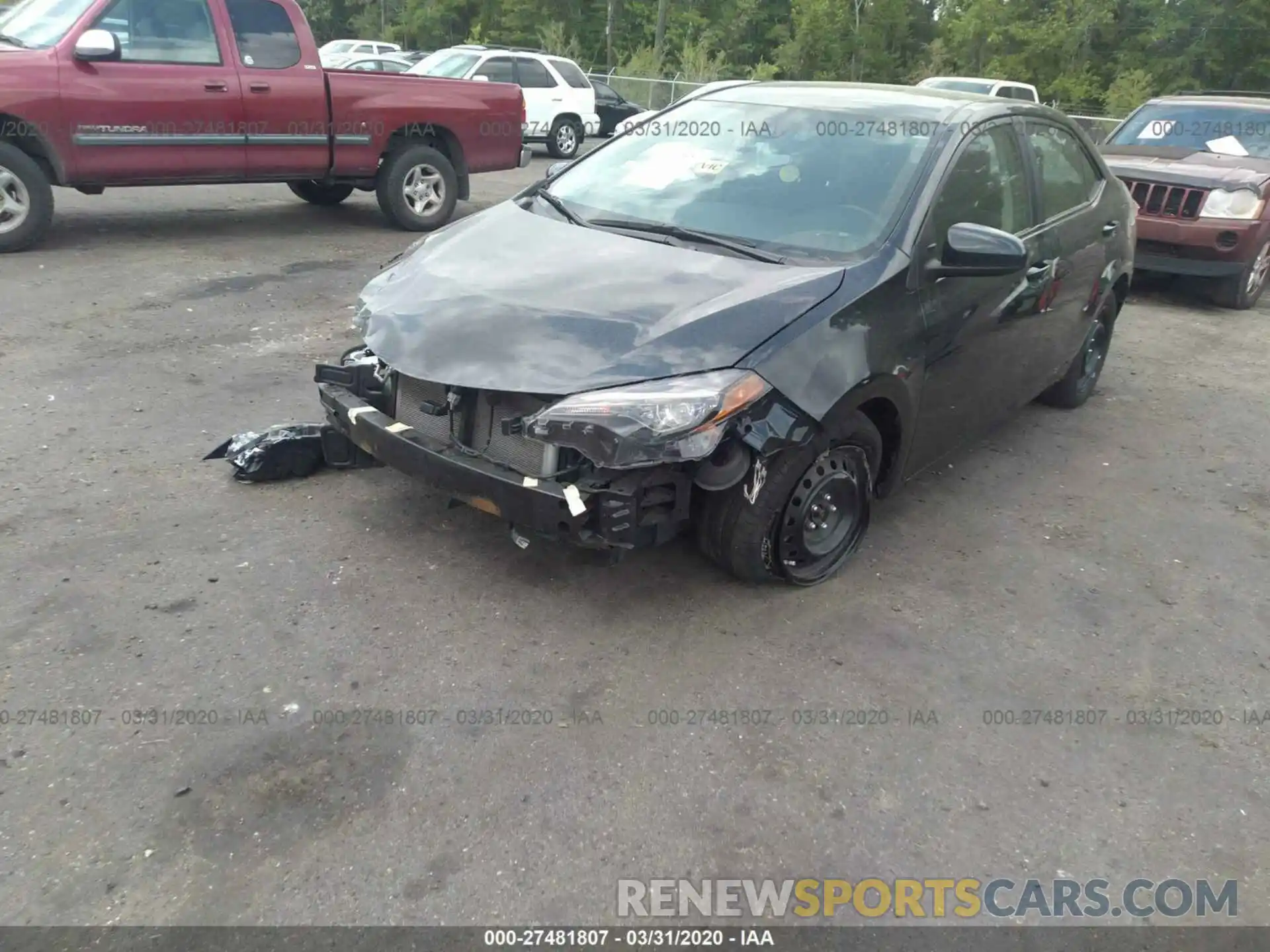 6 Photograph of a damaged car 2T1BURHEXKC217193 TOYOTA COROLLA 2019