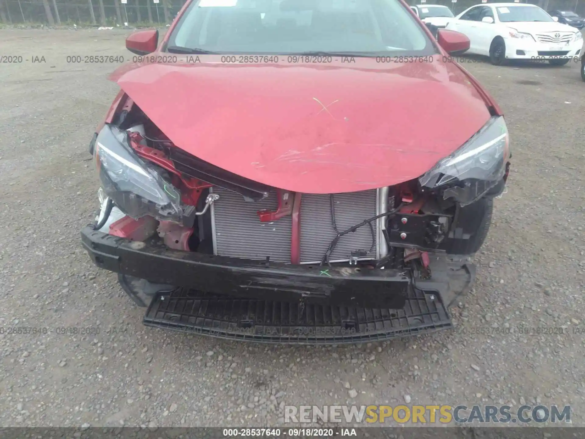 6 Photograph of a damaged car 2T1BURHEXKC217985 TOYOTA COROLLA 2019