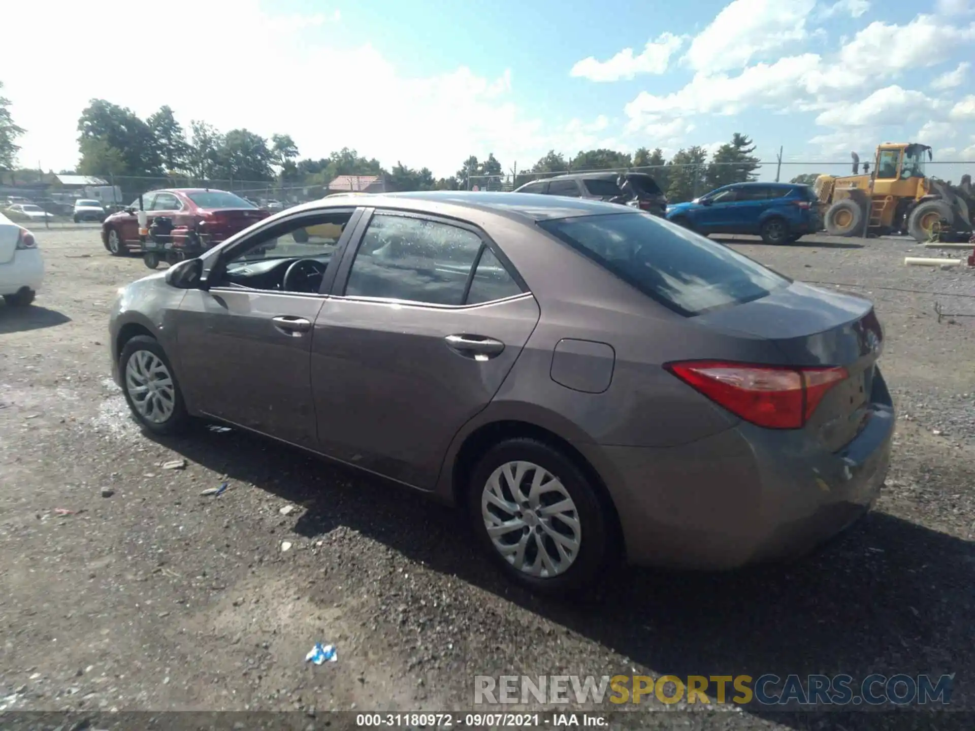 3 Photograph of a damaged car 2T1BURHEXKC218943 TOYOTA COROLLA 2019