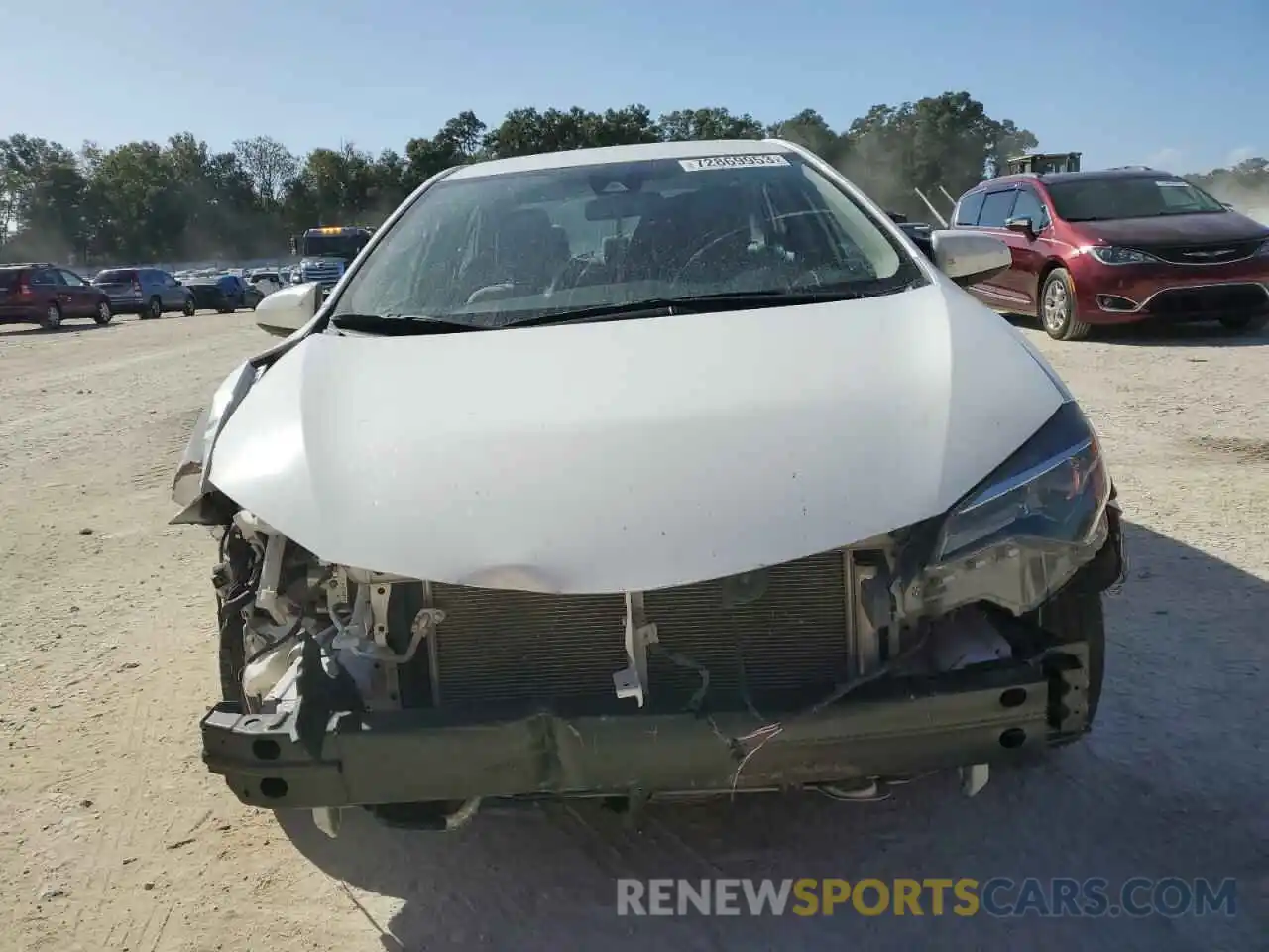 5 Photograph of a damaged car 2T1BURHEXKC219574 TOYOTA COROLLA 2019