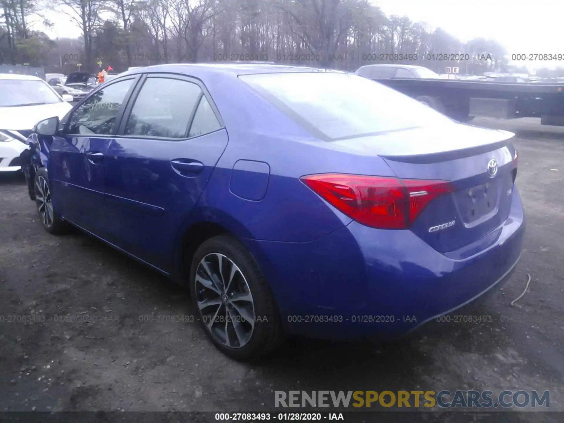 3 Photograph of a damaged car 2T1BURHEXKC219624 TOYOTA COROLLA 2019