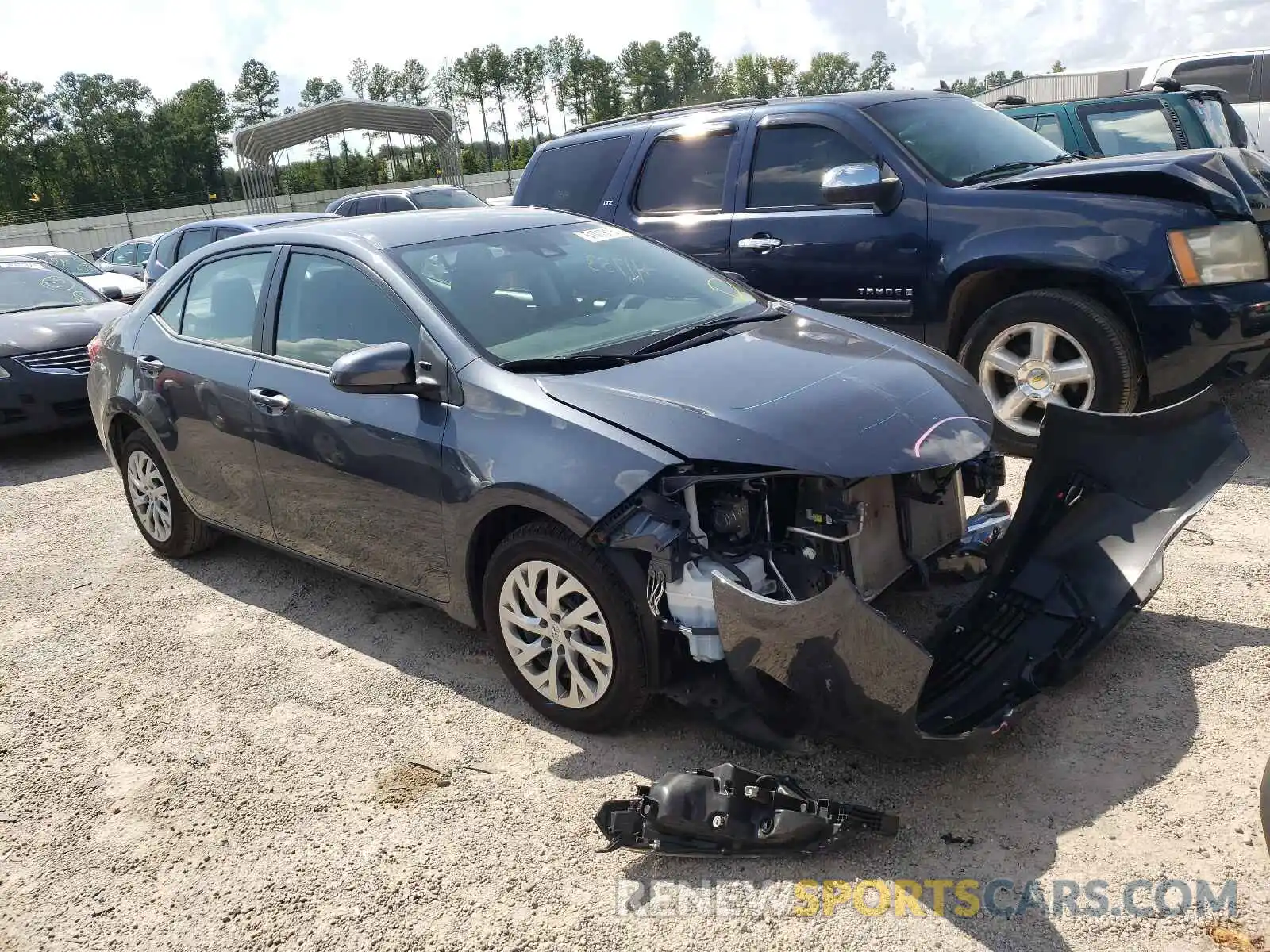 1 Photograph of a damaged car 2T1BURHEXKC220207 TOYOTA COROLLA 2019