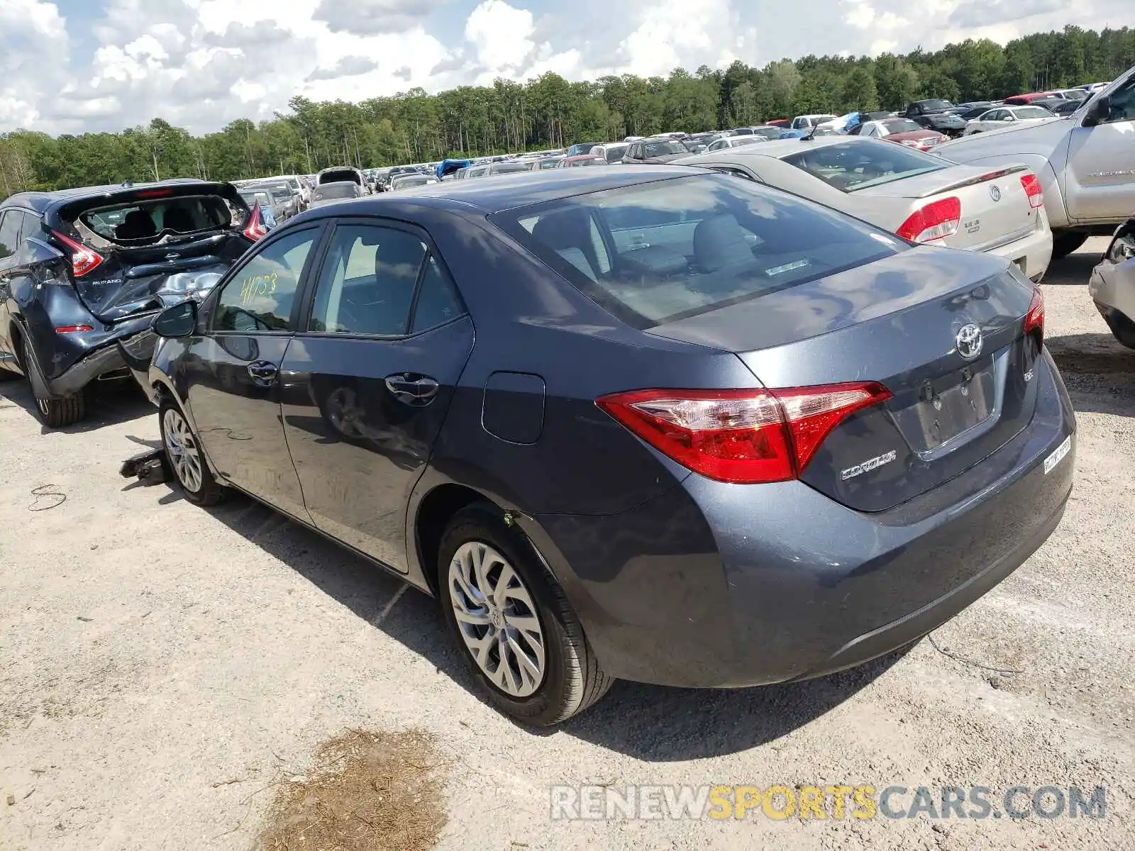 3 Photograph of a damaged car 2T1BURHEXKC220207 TOYOTA COROLLA 2019