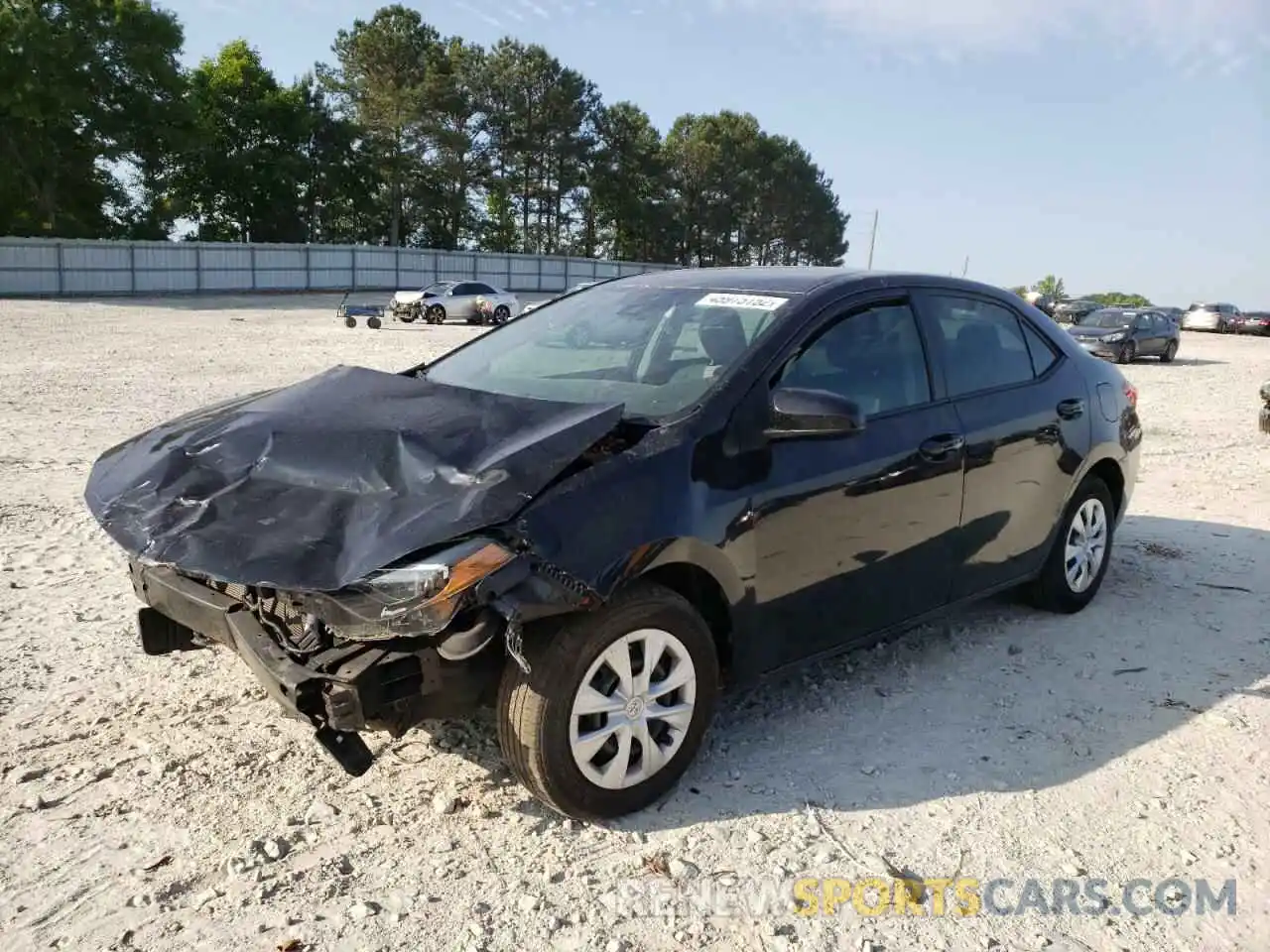 2 Photograph of a damaged car 2T1BURHEXKC220272 TOYOTA COROLLA 2019