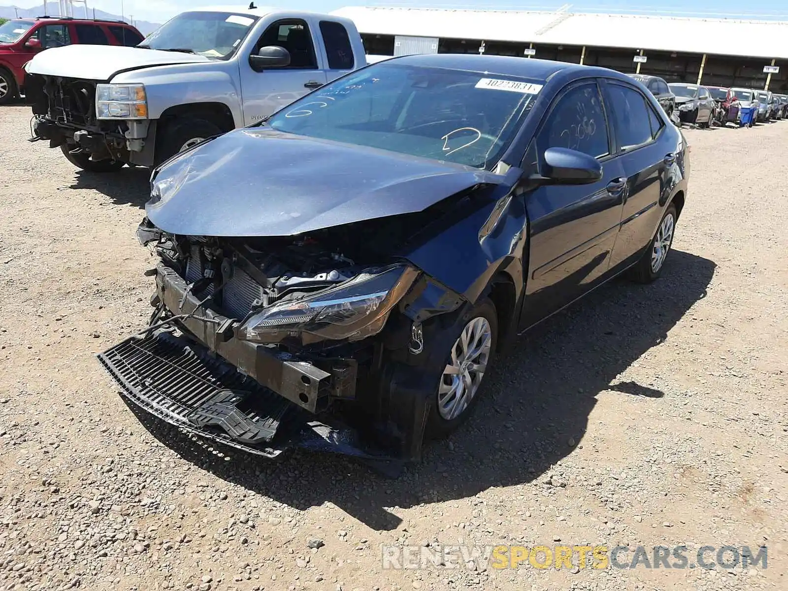 2 Photograph of a damaged car 2T1BURHEXKC220921 TOYOTA COROLLA 2019