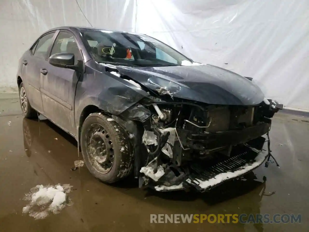 1 Photograph of a damaged car 2T1BURHEXKC221132 TOYOTA COROLLA 2019