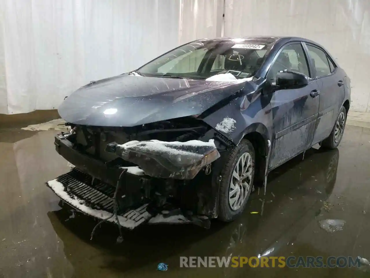 2 Photograph of a damaged car 2T1BURHEXKC221132 TOYOTA COROLLA 2019