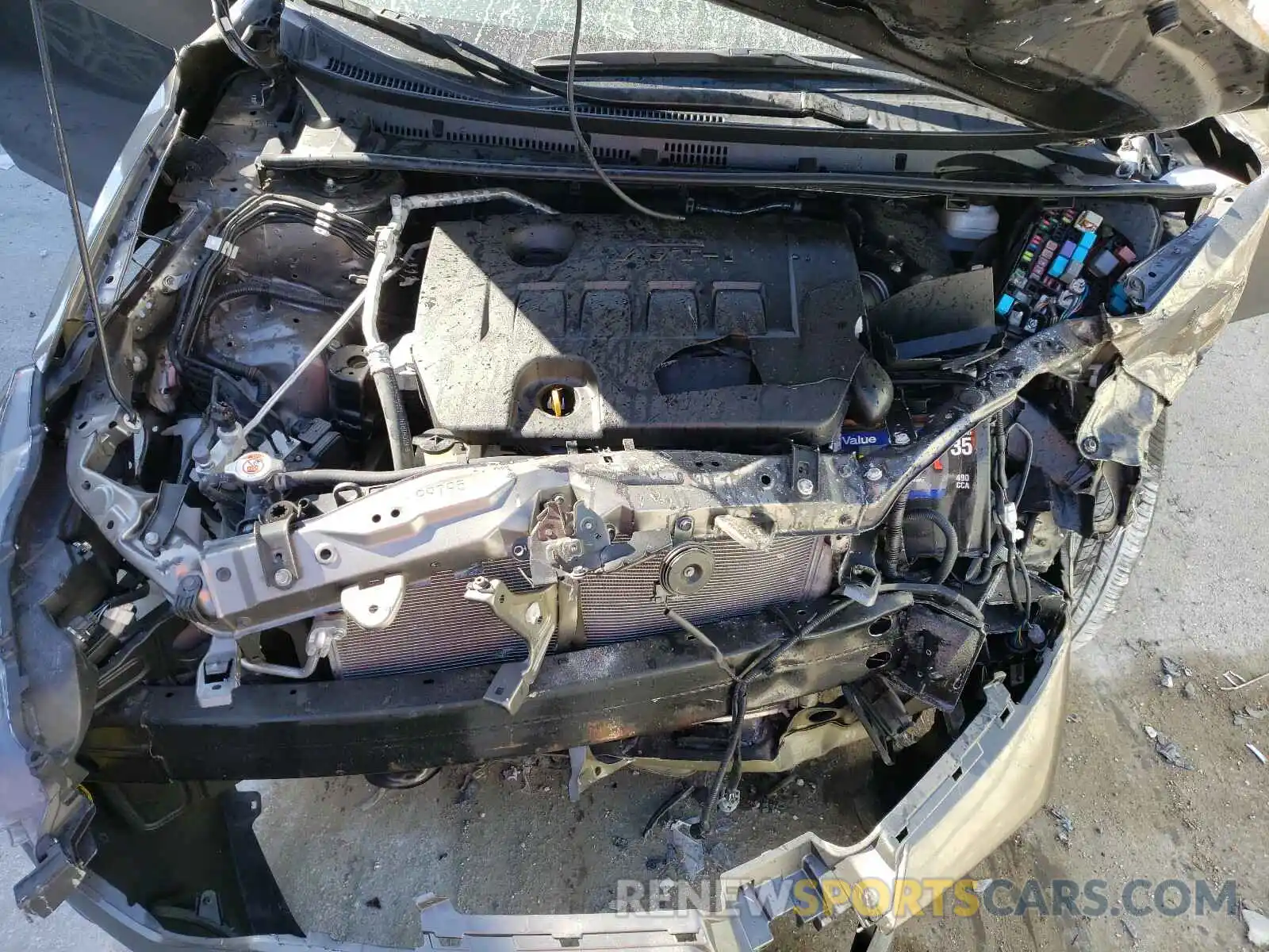 7 Photograph of a damaged car 2T1BURHEXKC221566 TOYOTA COROLLA 2019