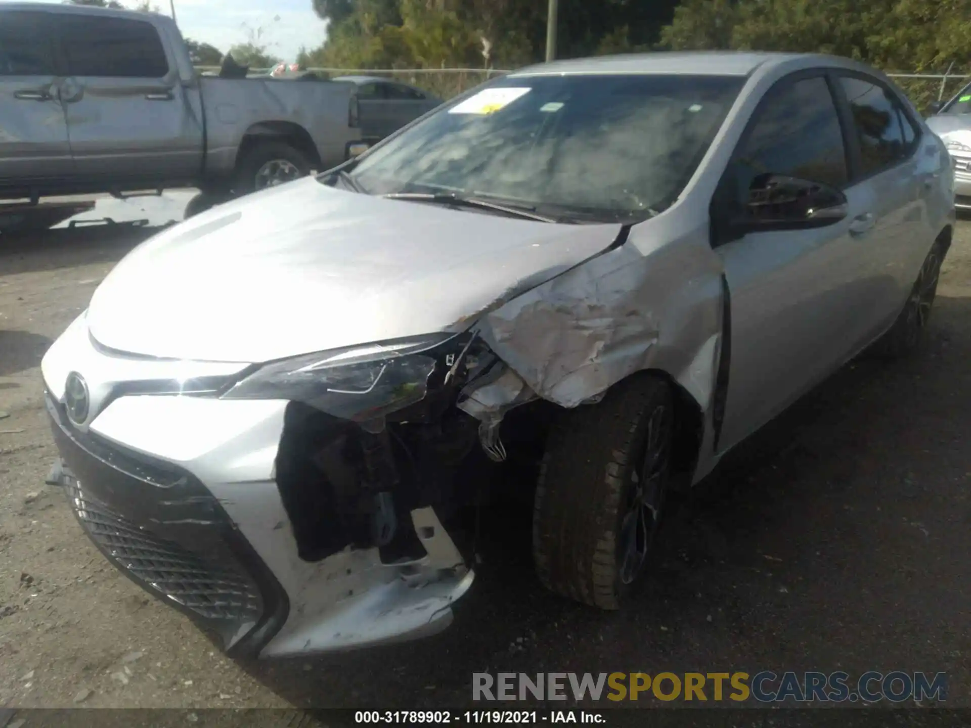 6 Photograph of a damaged car 2T1BURHEXKC221793 TOYOTA COROLLA 2019