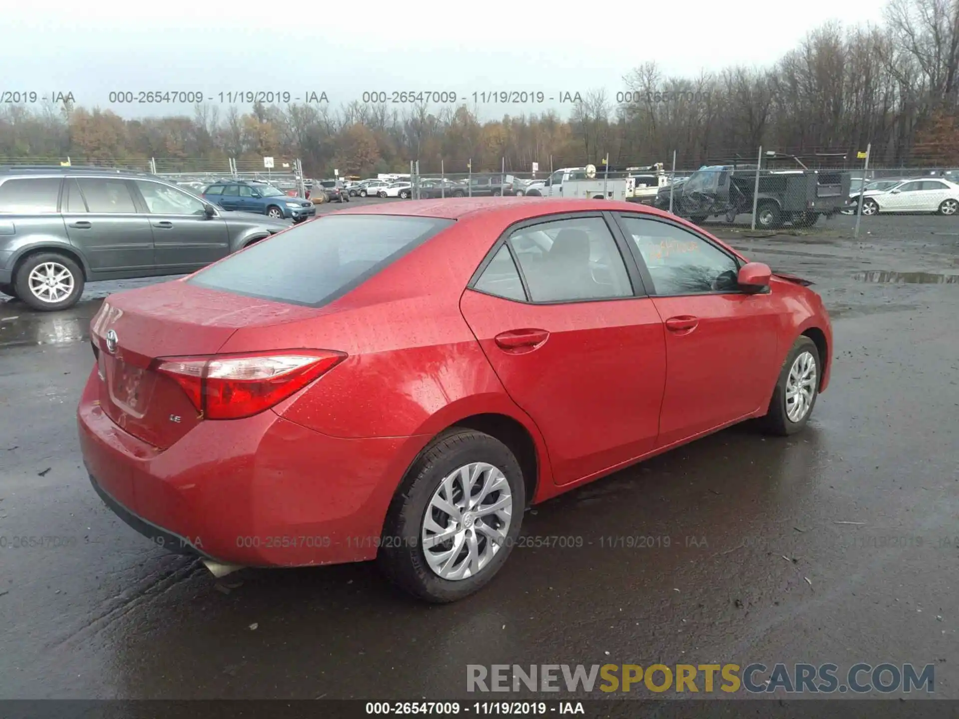 4 Photograph of a damaged car 2T1BURHEXKC222538 TOYOTA COROLLA 2019