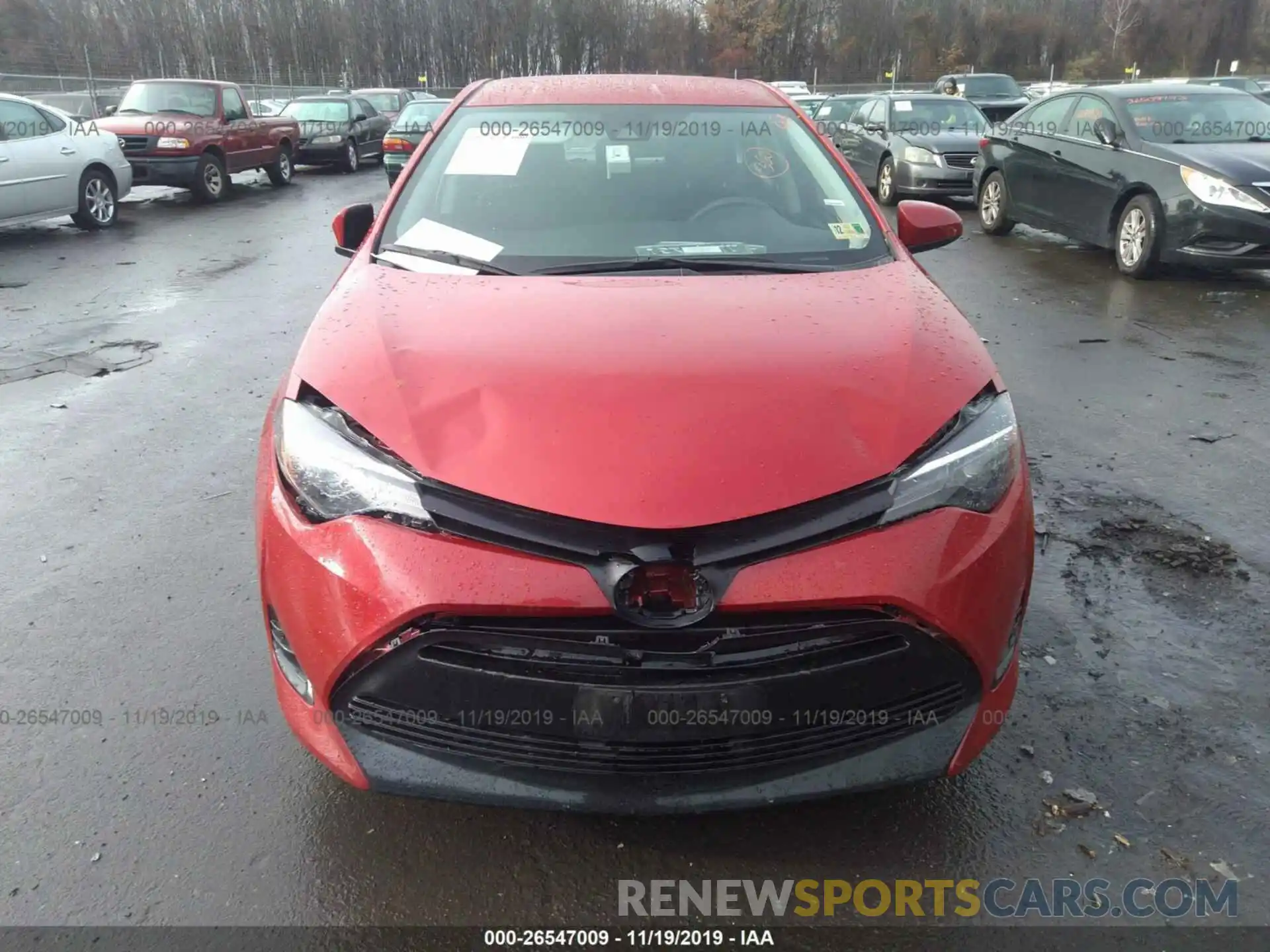 6 Photograph of a damaged car 2T1BURHEXKC222538 TOYOTA COROLLA 2019