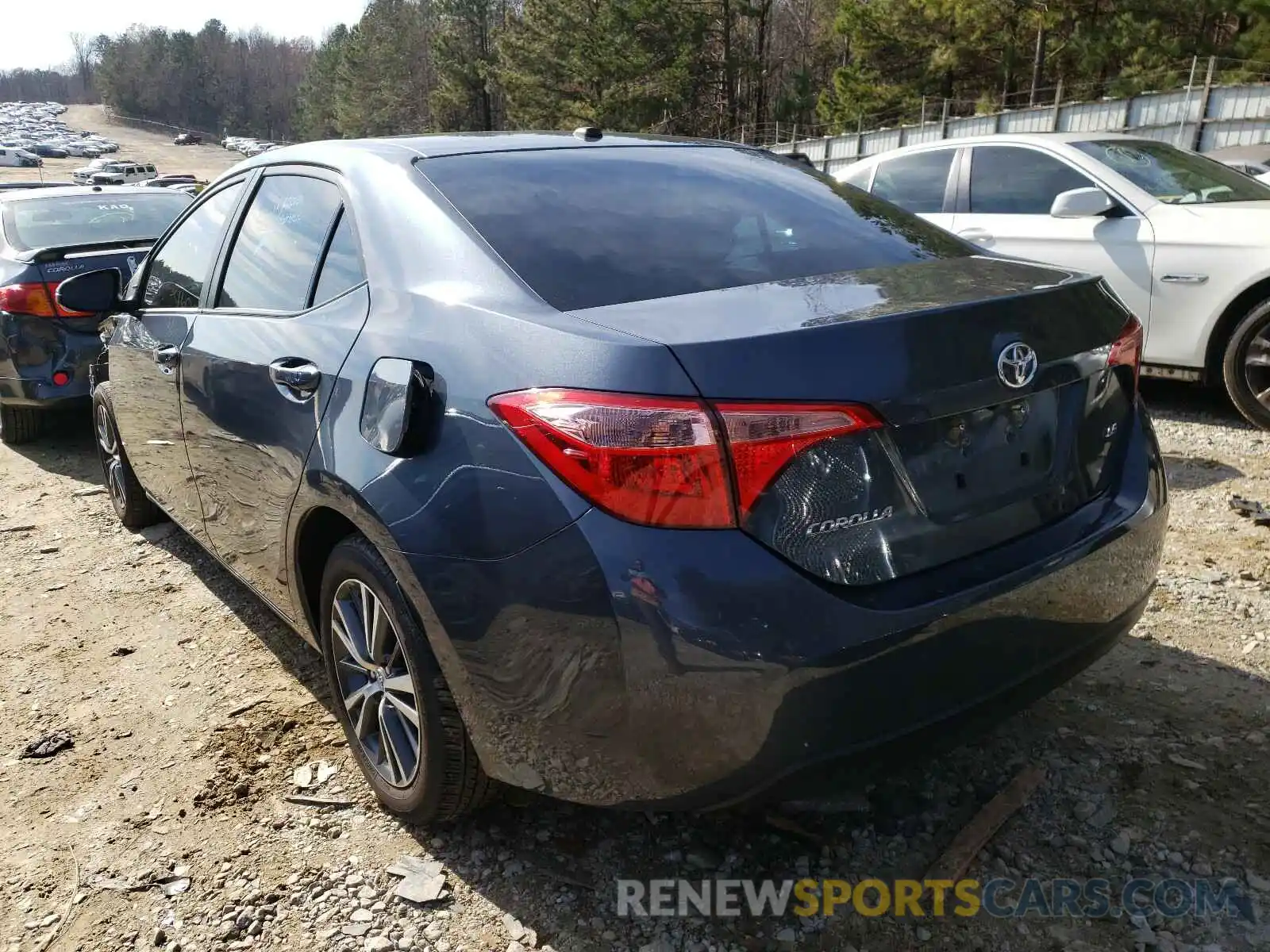 3 Photograph of a damaged car 2T1BURHEXKC222569 TOYOTA COROLLA 2019