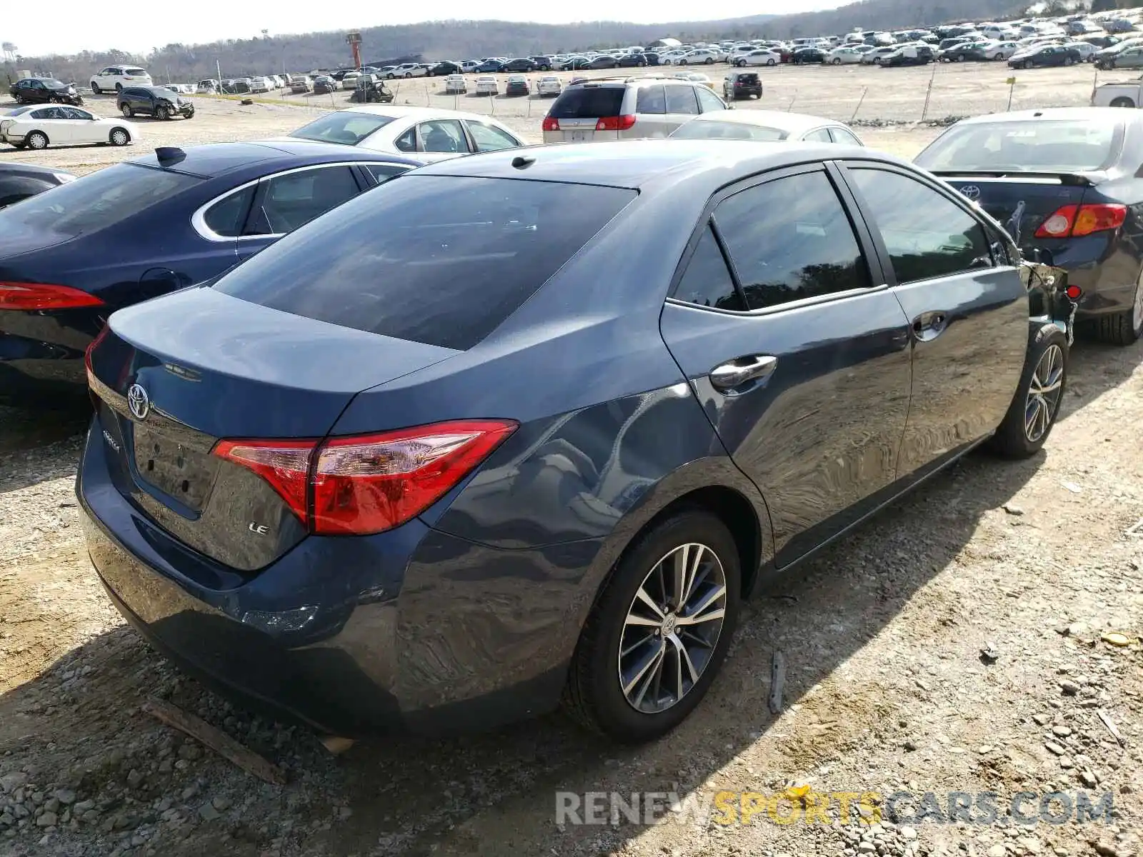 4 Photograph of a damaged car 2T1BURHEXKC222569 TOYOTA COROLLA 2019