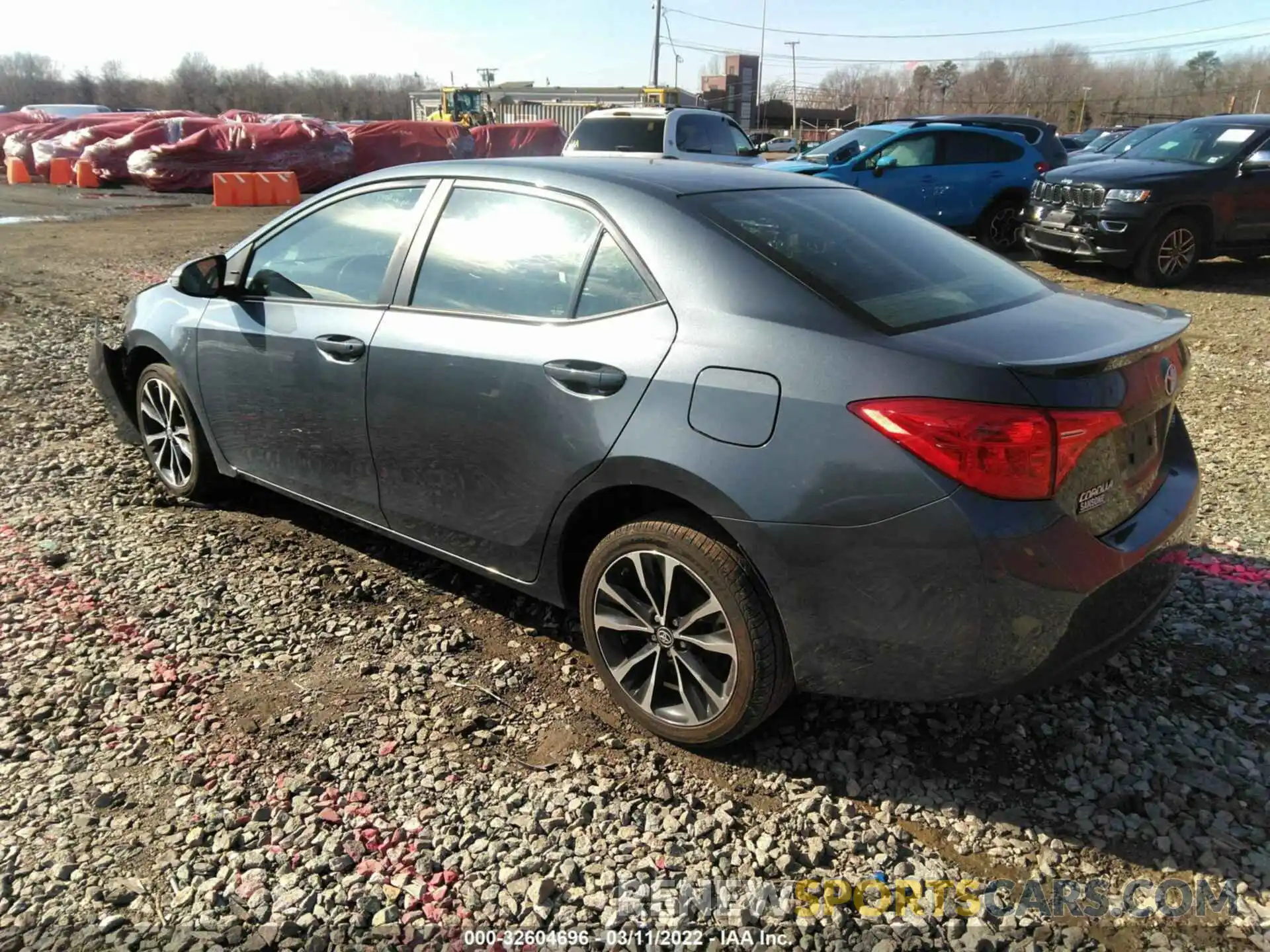 3 Photograph of a damaged car 2T1BURHEXKC222605 TOYOTA COROLLA 2019