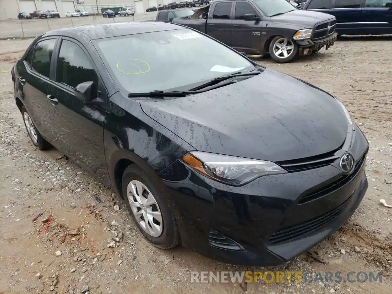 1 Photograph of a damaged car 2T1BURHEXKC222636 TOYOTA COROLLA 2019