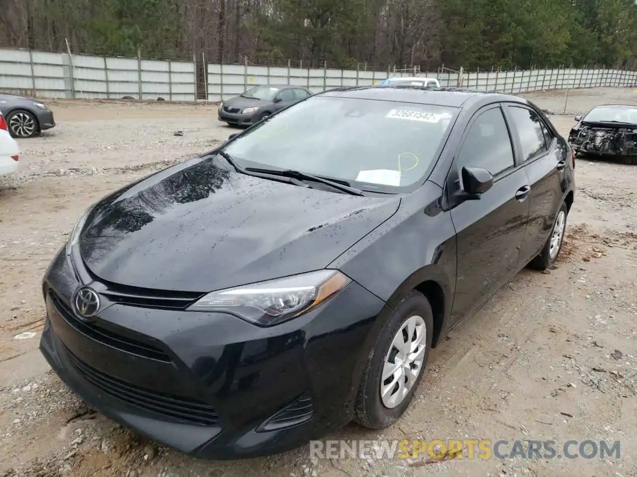 2 Photograph of a damaged car 2T1BURHEXKC222636 TOYOTA COROLLA 2019