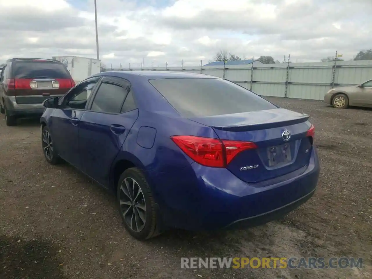 3 Photograph of a damaged car 2T1BURHEXKC222667 TOYOTA COROLLA 2019